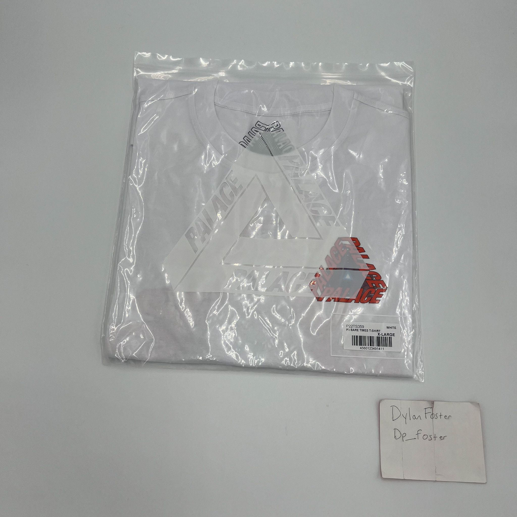 Palace Palace P3 Bare Times Tee White • XL Size US XL / EU 56 / 4 - 3 Thumbnail