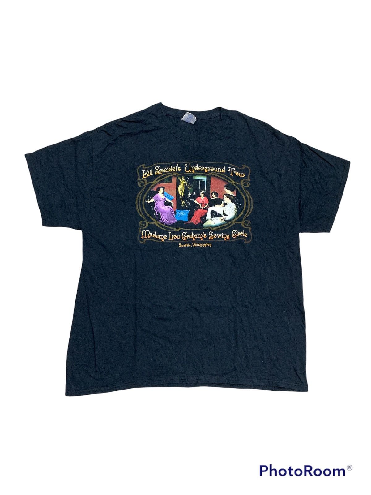 Gildan BILL SPEIDEL'S UNDERGROUND TOUR MADAME LOU GRAHAM'S SHIRT Size US XL / EU 56 / 4 - 1 Thumbnail