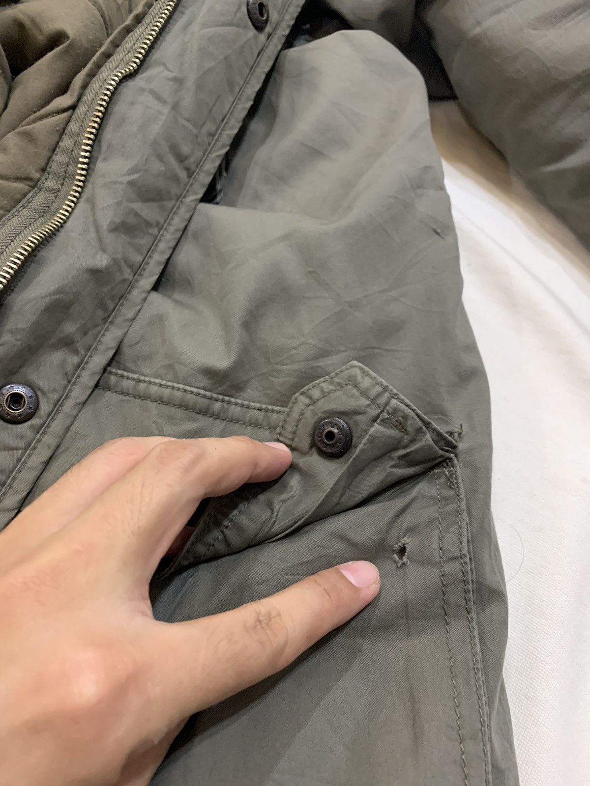 Paul Smith PAUL SMITH JEANS WADDING LINING PARKA MILITARY Size US M / EU 48-50 / 2 - 13 Thumbnail