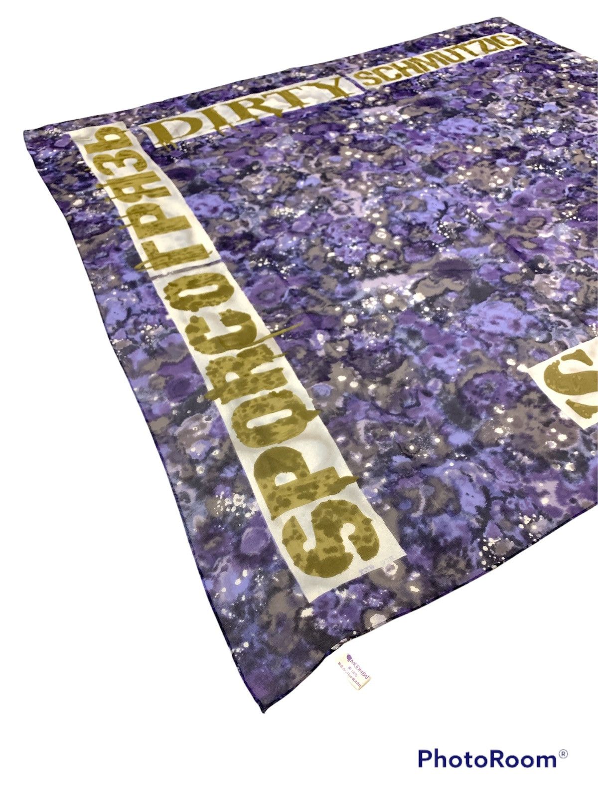 Jean Paul Gaultier VINTAGE JUNIOR GAULTIER ABSTRACT SILK SCARF Size ONE SIZE - 3 Thumbnail