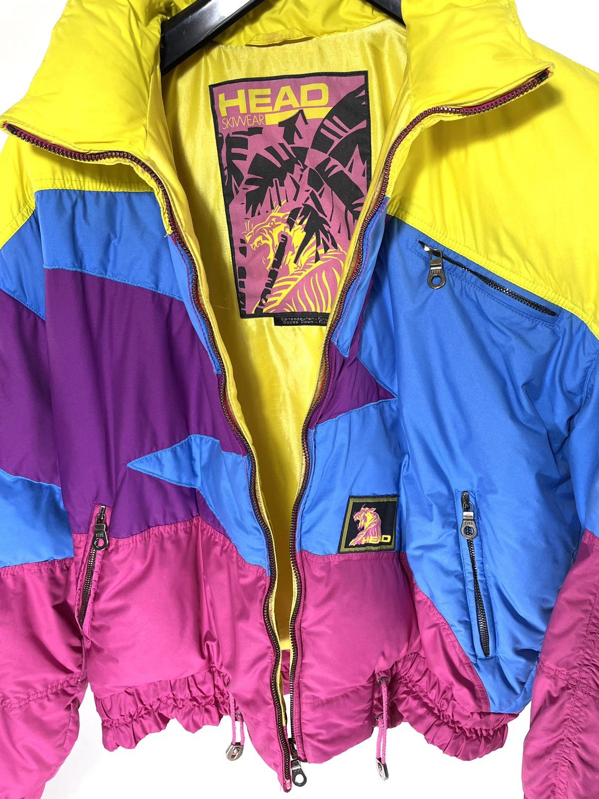 Vintage head skiwear vintage down jacket Size US XL / EU 56 / 4 - 4 Thumbnail