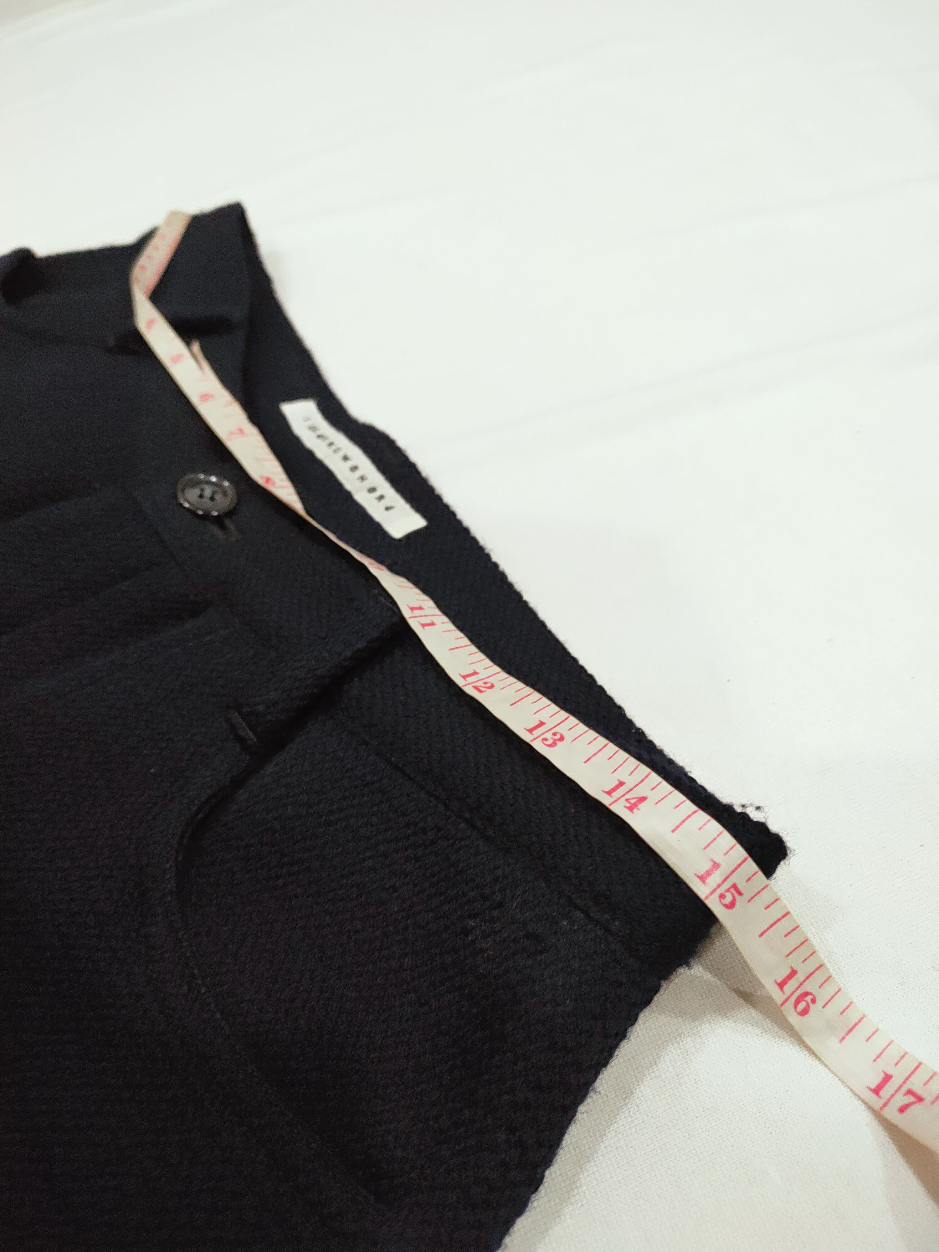 Japanese Brand SUNAO KUWAHARA BY ISSEY MIYAKE WOOL BIG POCKETS PANTS Size US 30 / EU 46 - 5 Thumbnail