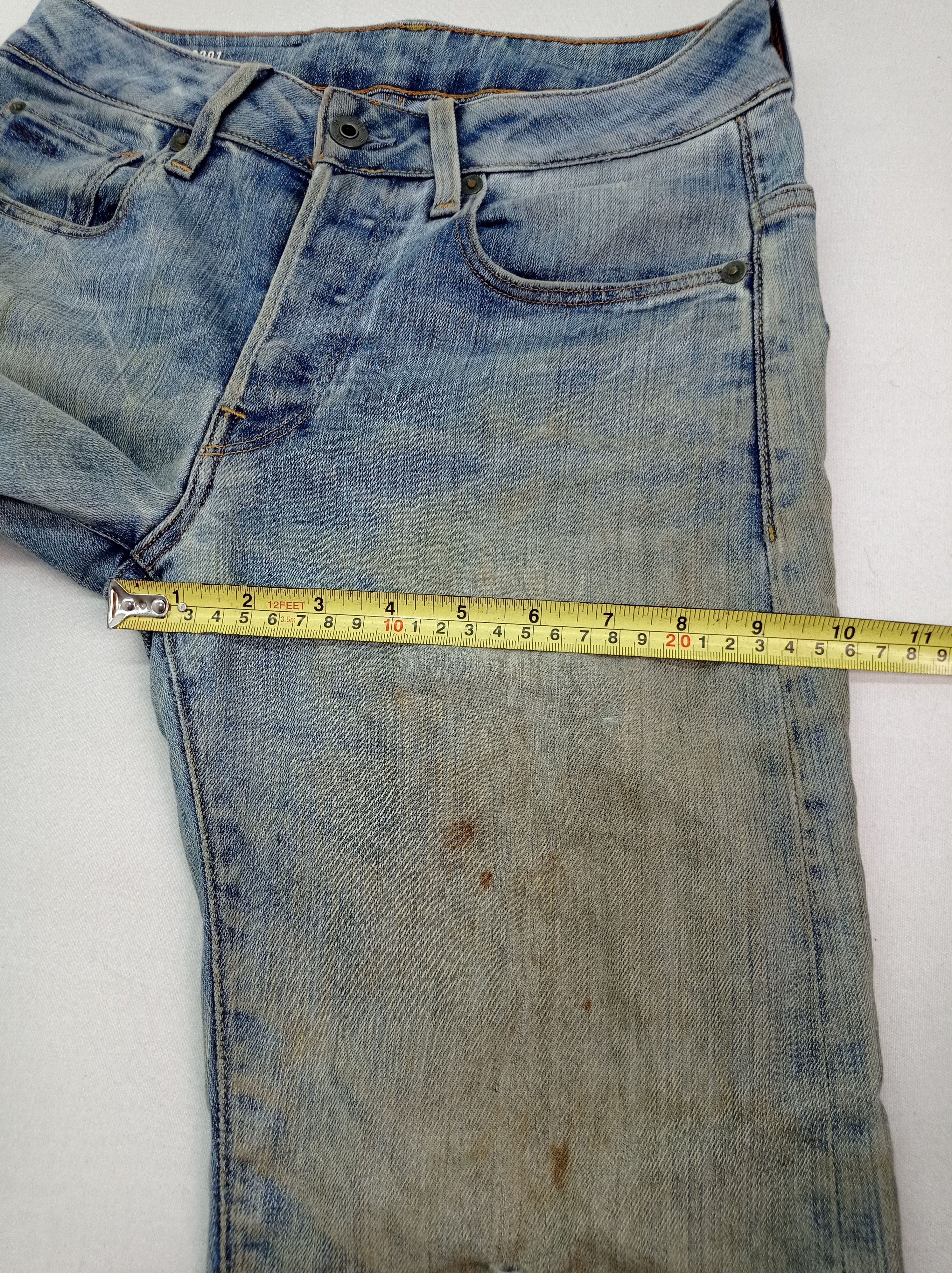 G-Star 🔥G Star Raw Distressed Denim Pants Size US 27 - 22 Thumbnail