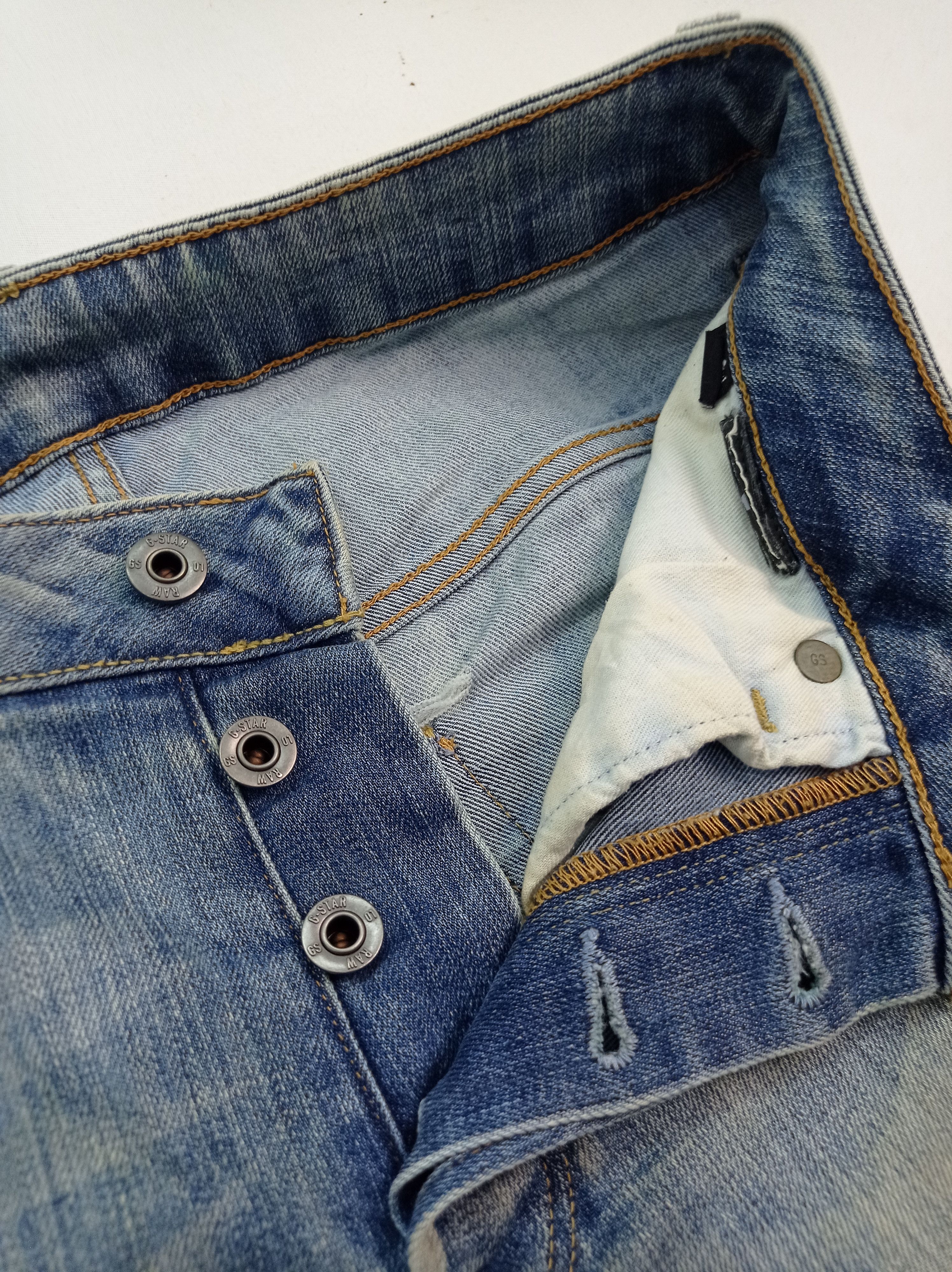 G-Star 🔥G Star Raw Distressed Denim Pants Size US 27 - 5 Thumbnail