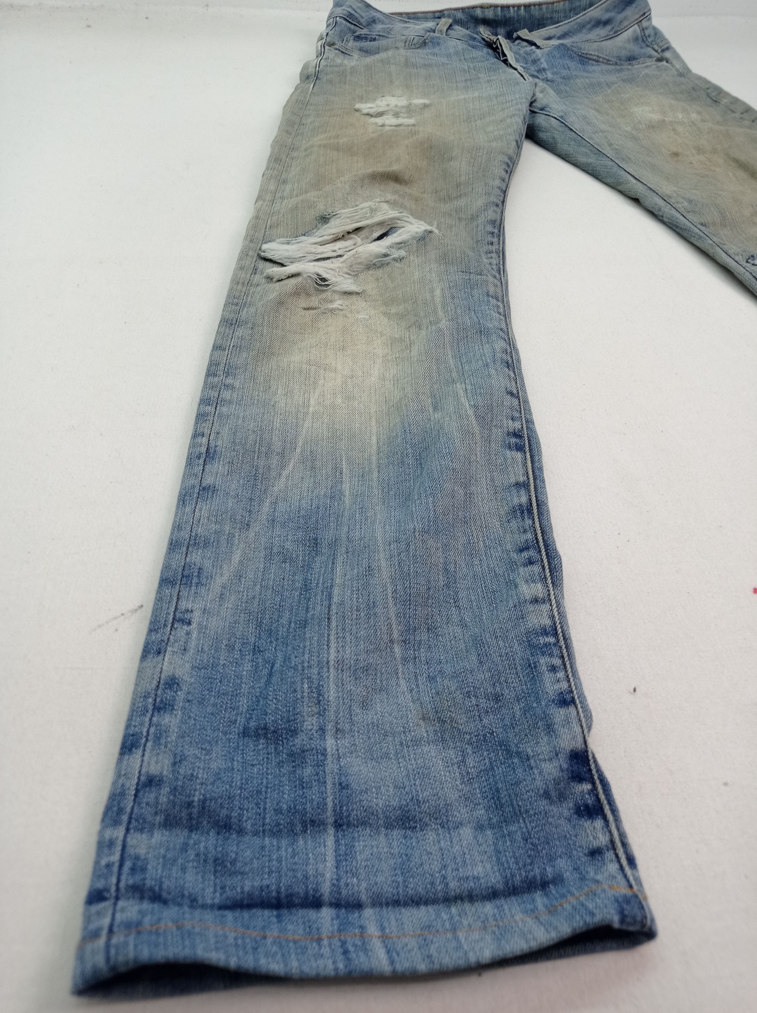 G-Star 🔥G Star Raw Distressed Denim Pants Size US 27 - 10 Thumbnail