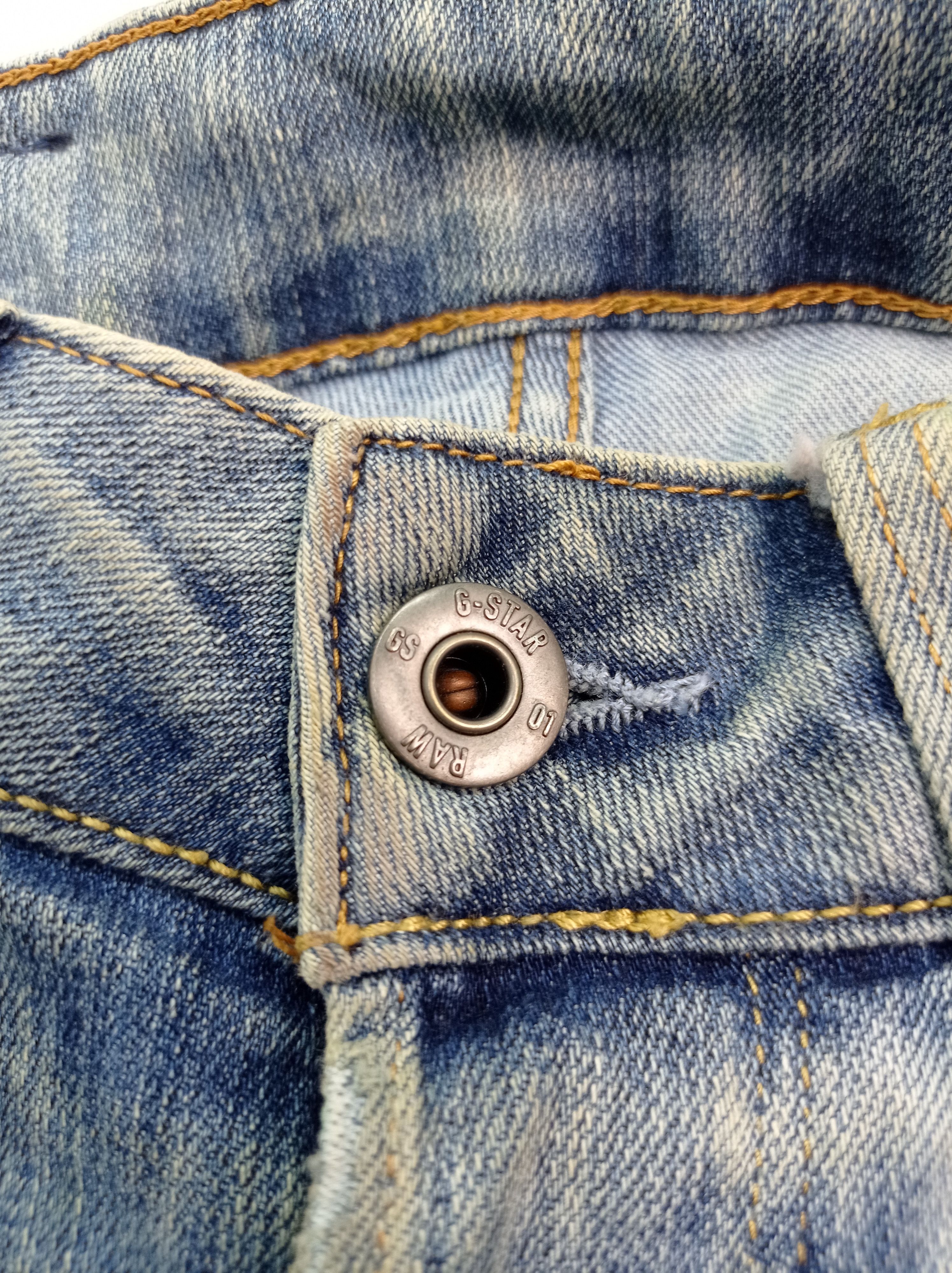 G-Star 🔥G Star Raw Distressed Denim Pants Size US 27 - 7 Thumbnail