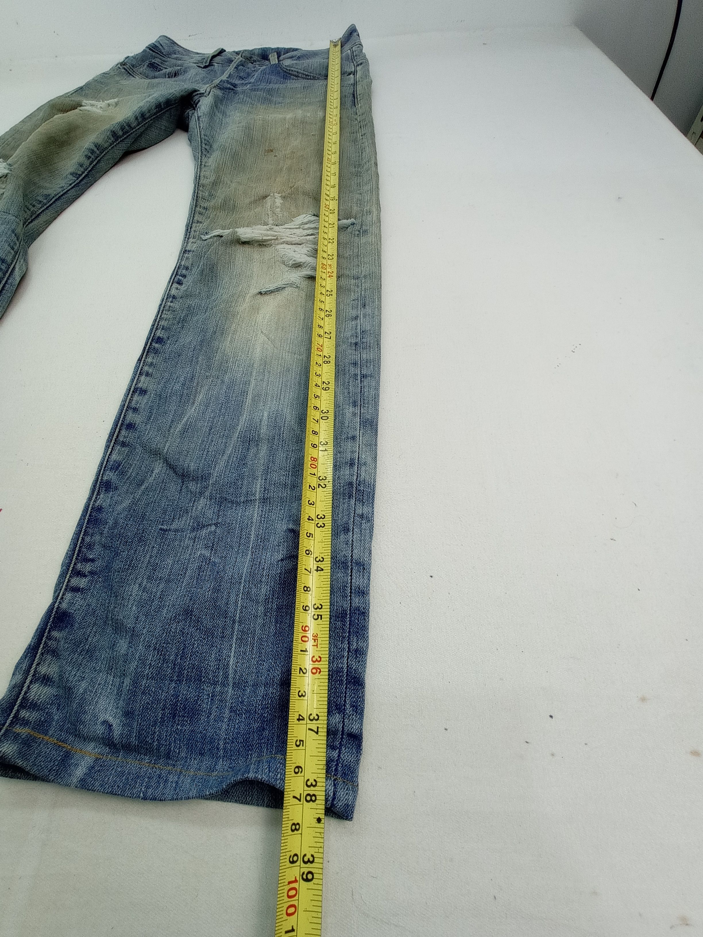 G-Star 🔥G Star Raw Distressed Denim Pants Size US 27 - 19 Thumbnail