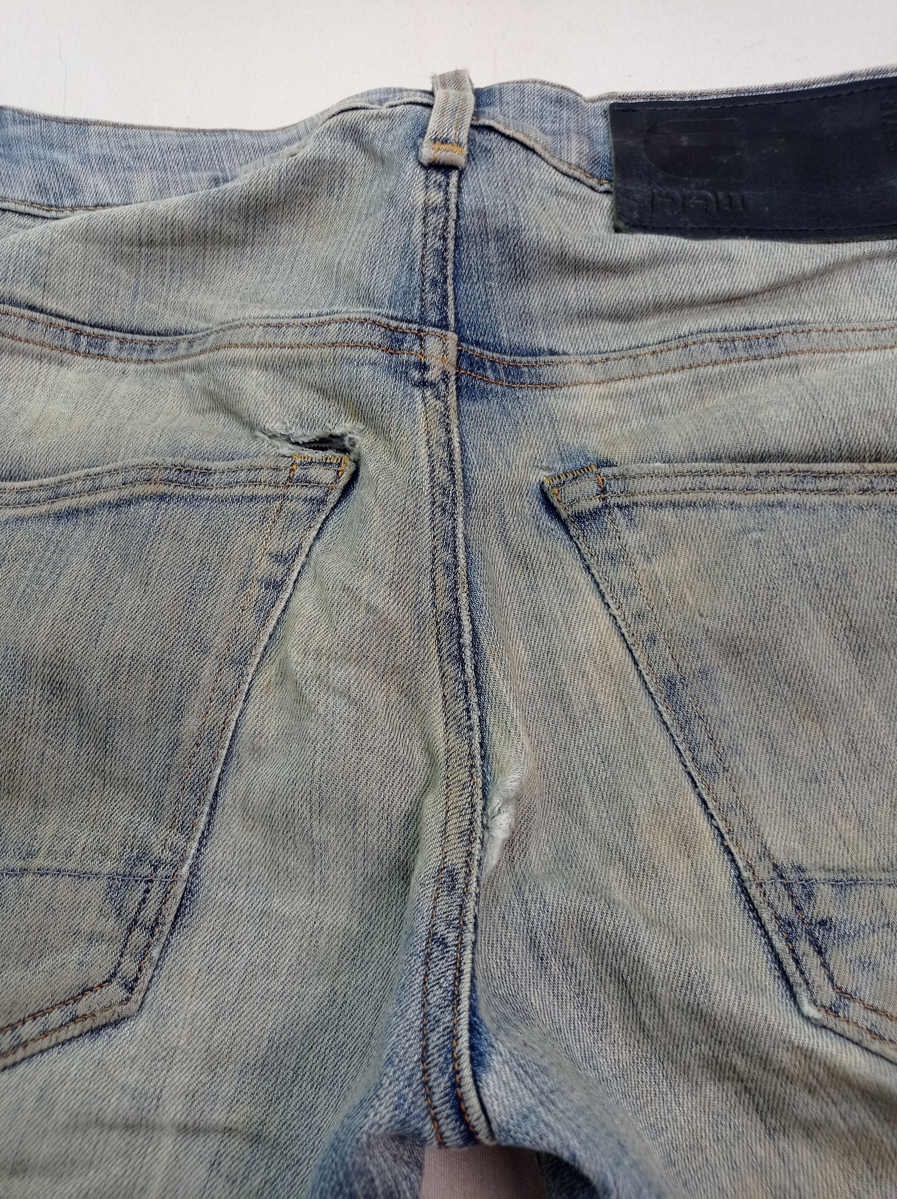 G-Star 🔥G Star Raw Distressed Denim Pants Size US 27 - 14 Thumbnail