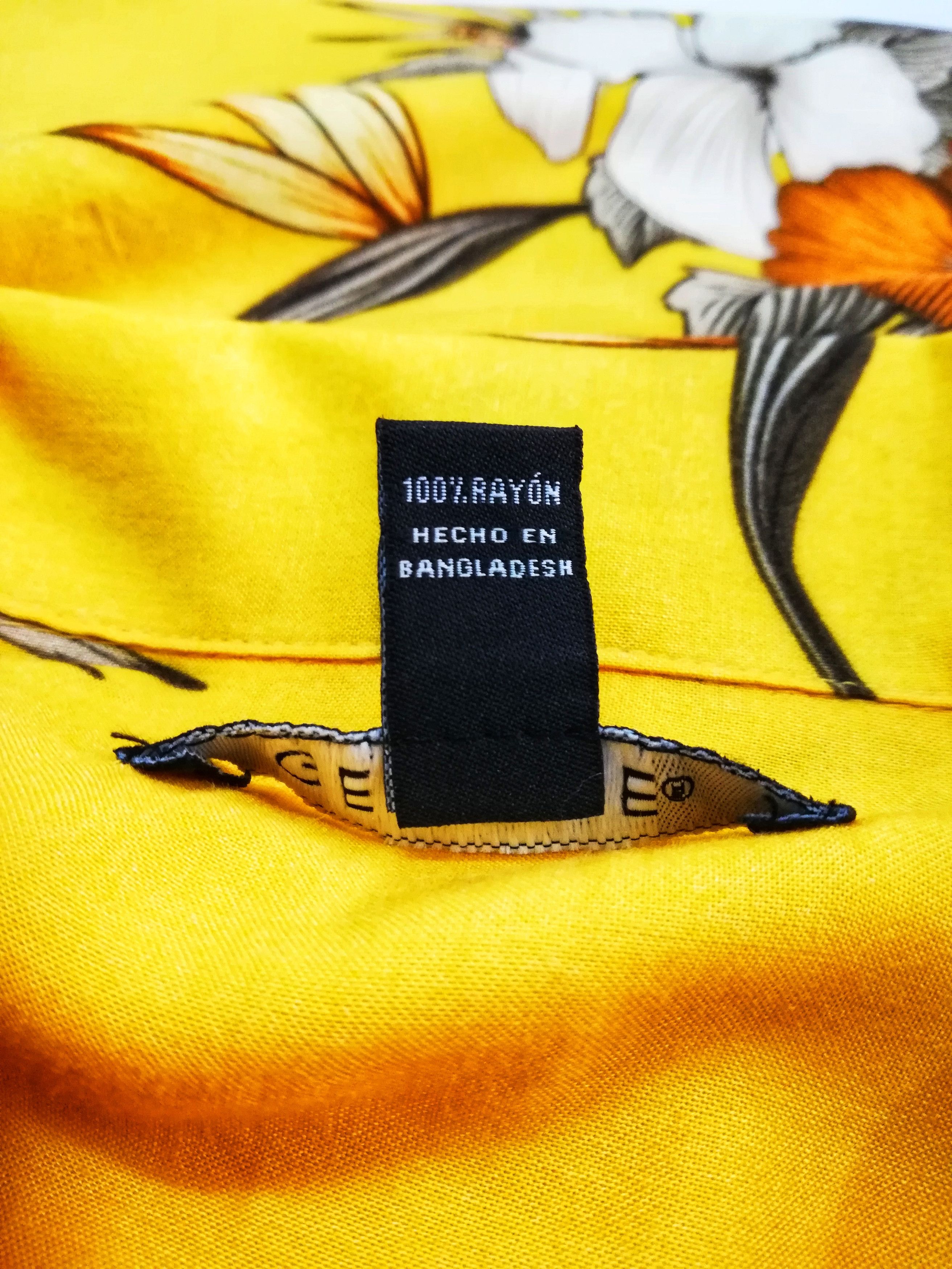 George 🔥SUMMER SALE 🏖 George Hawaii Rayon Wood Shirt Button Up Size US XL / EU 56 / 4 - 7 Thumbnail