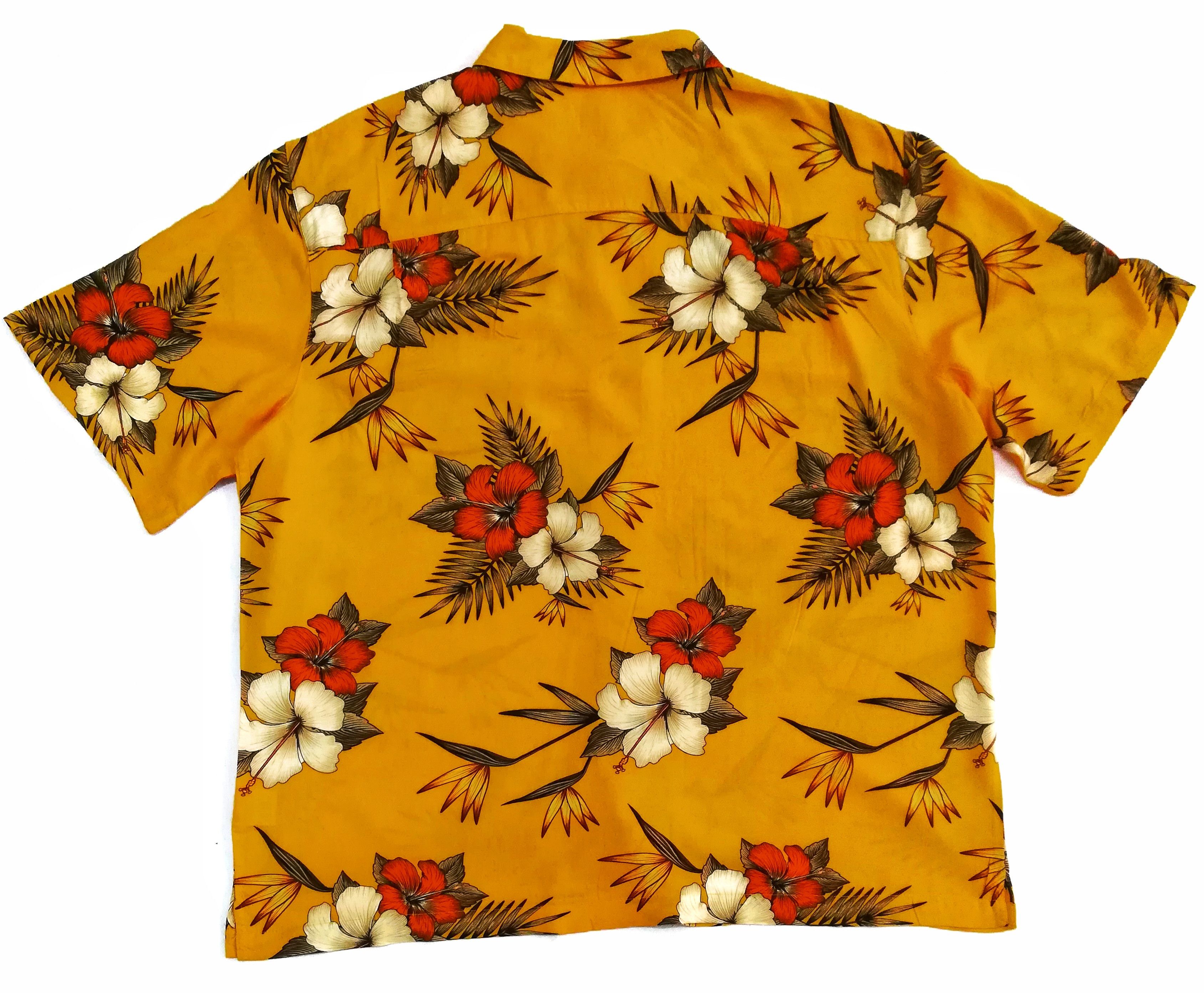 George 🔥SUMMER SALE 🏖 George Hawaii Rayon Wood Shirt Button Up Size US XL / EU 56 / 4 - 10 Thumbnail