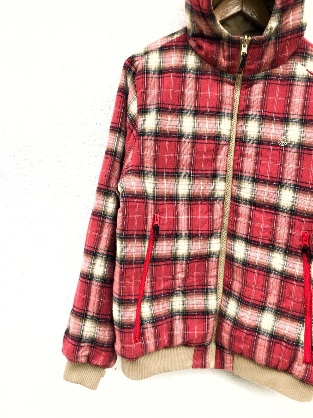 Element Element Reversible Skate Checked Tartan Plaid Zipper Jacket Size US M / EU 48-50 / 2 - 4 Thumbnail