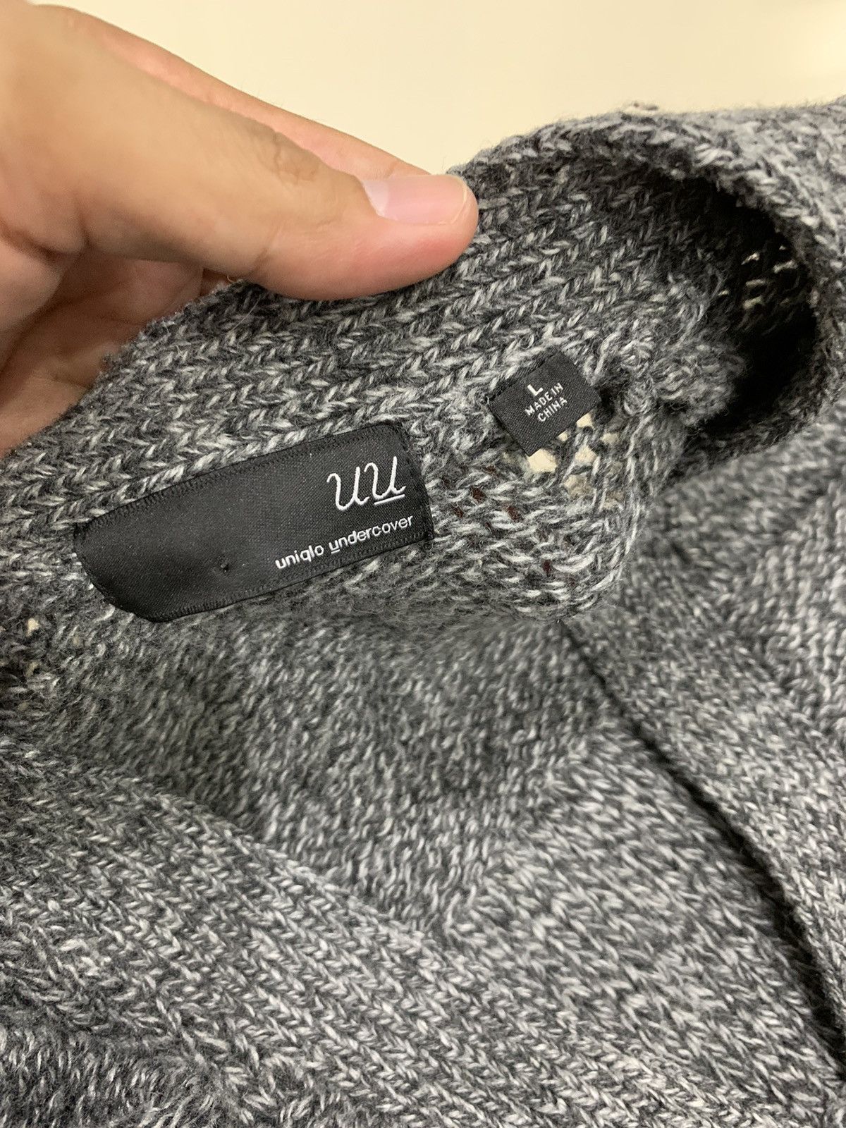 Undercover × Uniqlo WOOL BLEND KNITWEAR SWEATER Size US L / EU 52-54 / 3 - 7 Thumbnail
