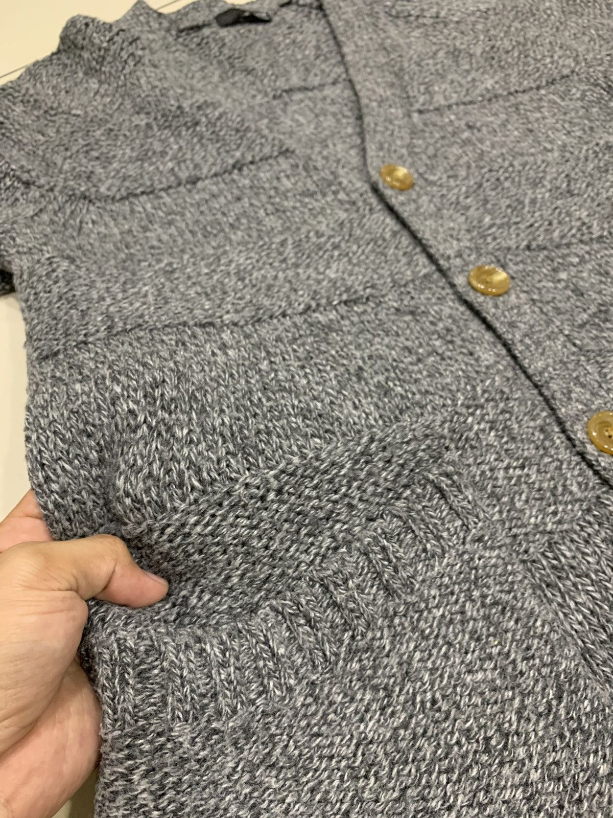 Undercover × Uniqlo WOOL BLEND KNITWEAR SWEATER Size US L / EU 52-54 / 3 - 6 Thumbnail