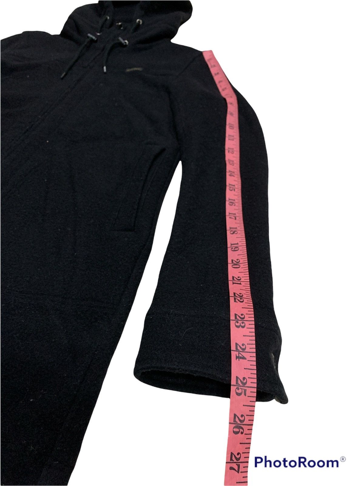 Hysteric Glamour VINTAGE HYSTERIC GLAMOUR WOOL BLEND ZIPPER HOODIE Size US S / EU 44-46 / 1 - 4 Thumbnail