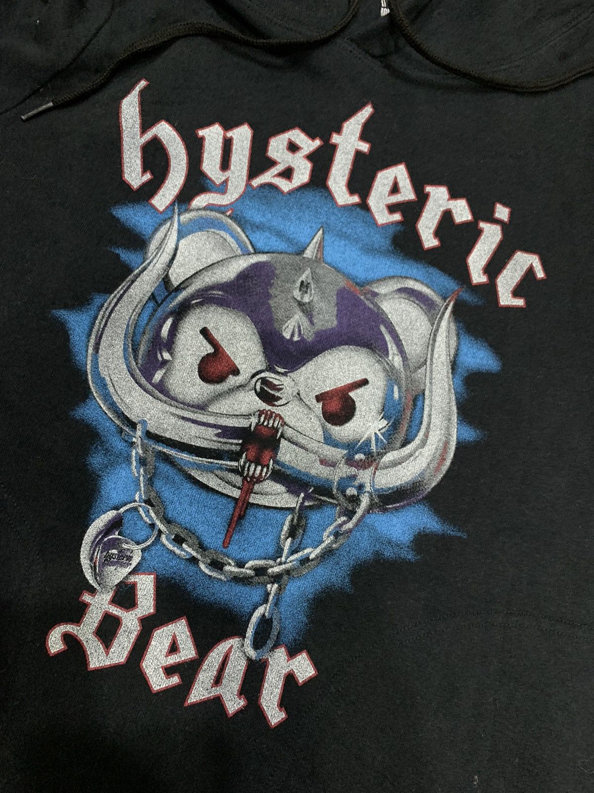 Band Tees HYSTERIC BEAR X MOTORHEAD SMASH YOUR HEAD HOODIE Size US S / EU 44-46 / 1 - 7 Thumbnail