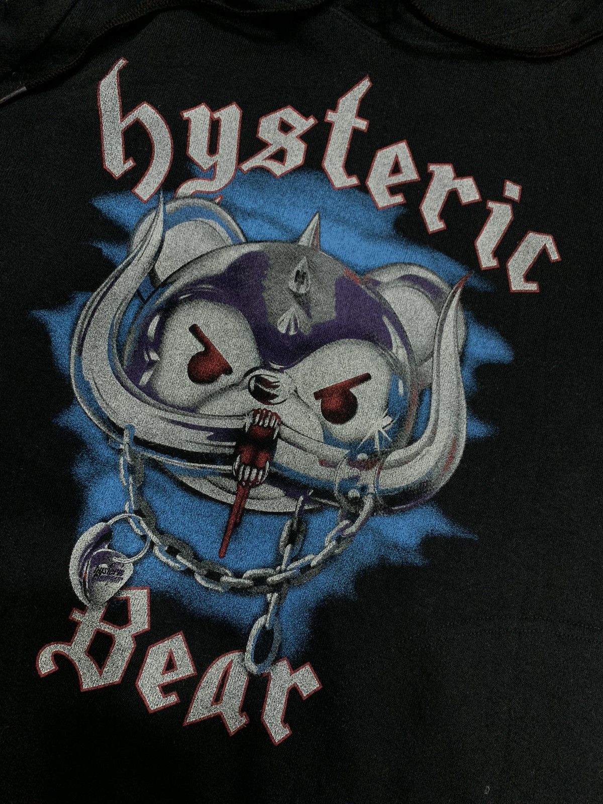 Band Tees HYSTERIC BEAR X MOTORHEAD SMASH YOUR HEAD HOODIE Size US S / EU 44-46 / 1 - 6 Thumbnail
