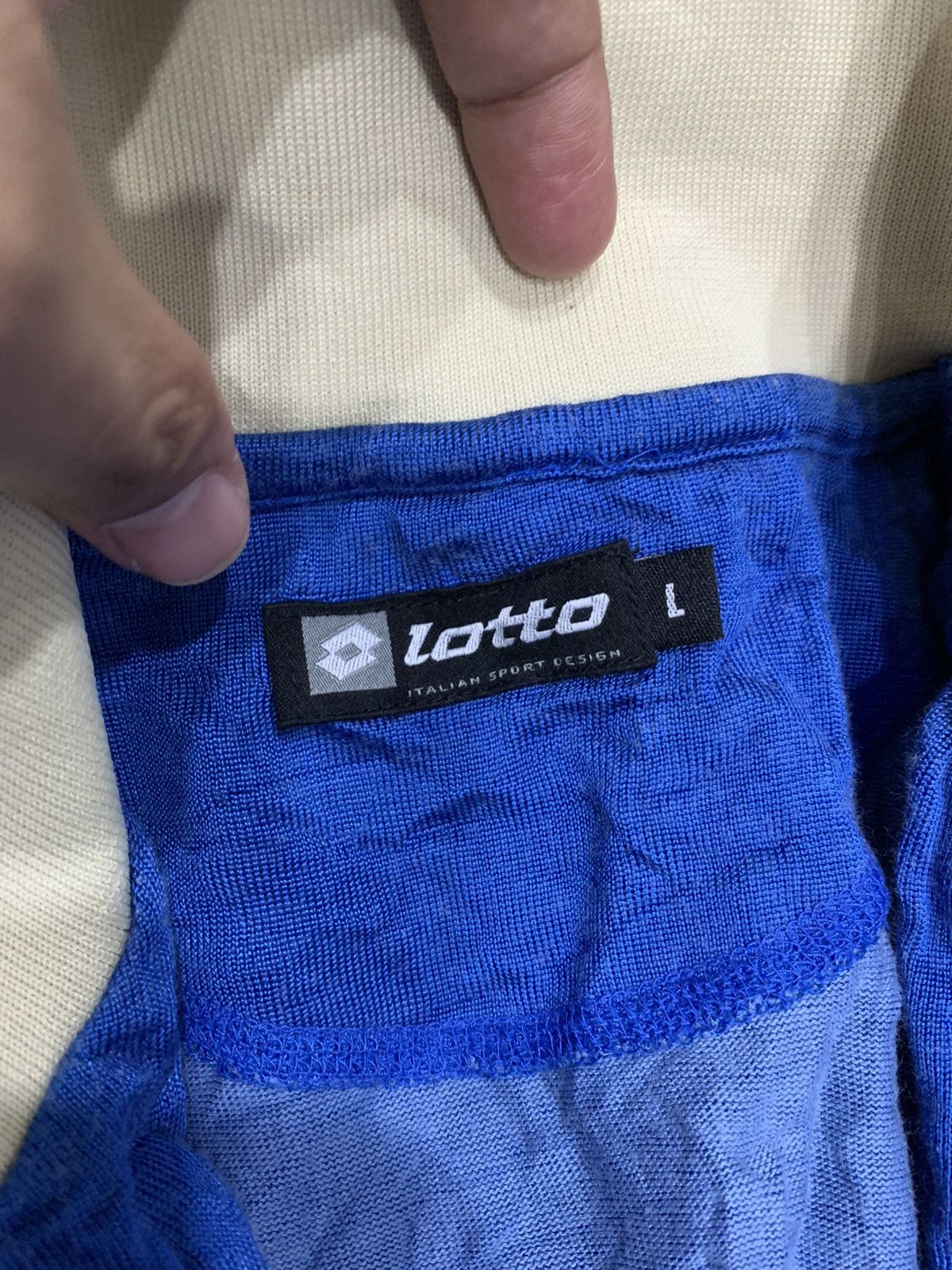 Lotto Sport LOTTO ITALIA ZIPPER Size US L / EU 52-54 / 3 - 7 Thumbnail