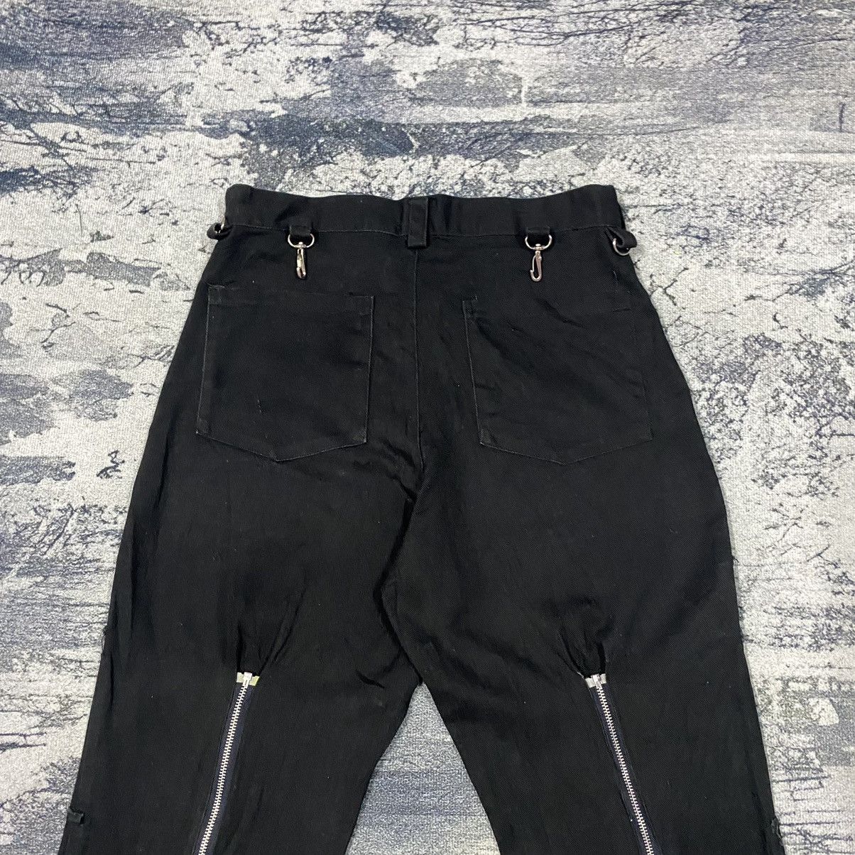 If Six Was Nine × Japanese Brand × KMRii Vintage Japanese Seditionaries Punk Zipper Pants Size US 29 - 8 Thumbnail