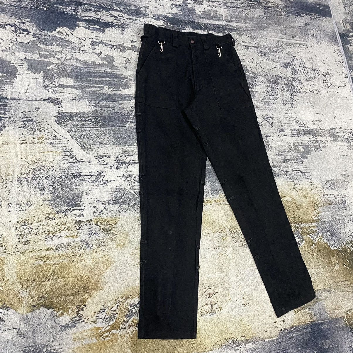 If Six Was Nine × Japanese Brand × KMRii Vintage Japanese Seditionaries Punk Zipper Pants Size US 29 - 6 Thumbnail