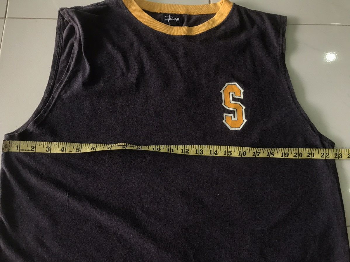 Stussy Vintage Stussy Nyltla Tank Top / Sleeveness Tee Size US L / EU 52-54 / 3 - 11 Thumbnail