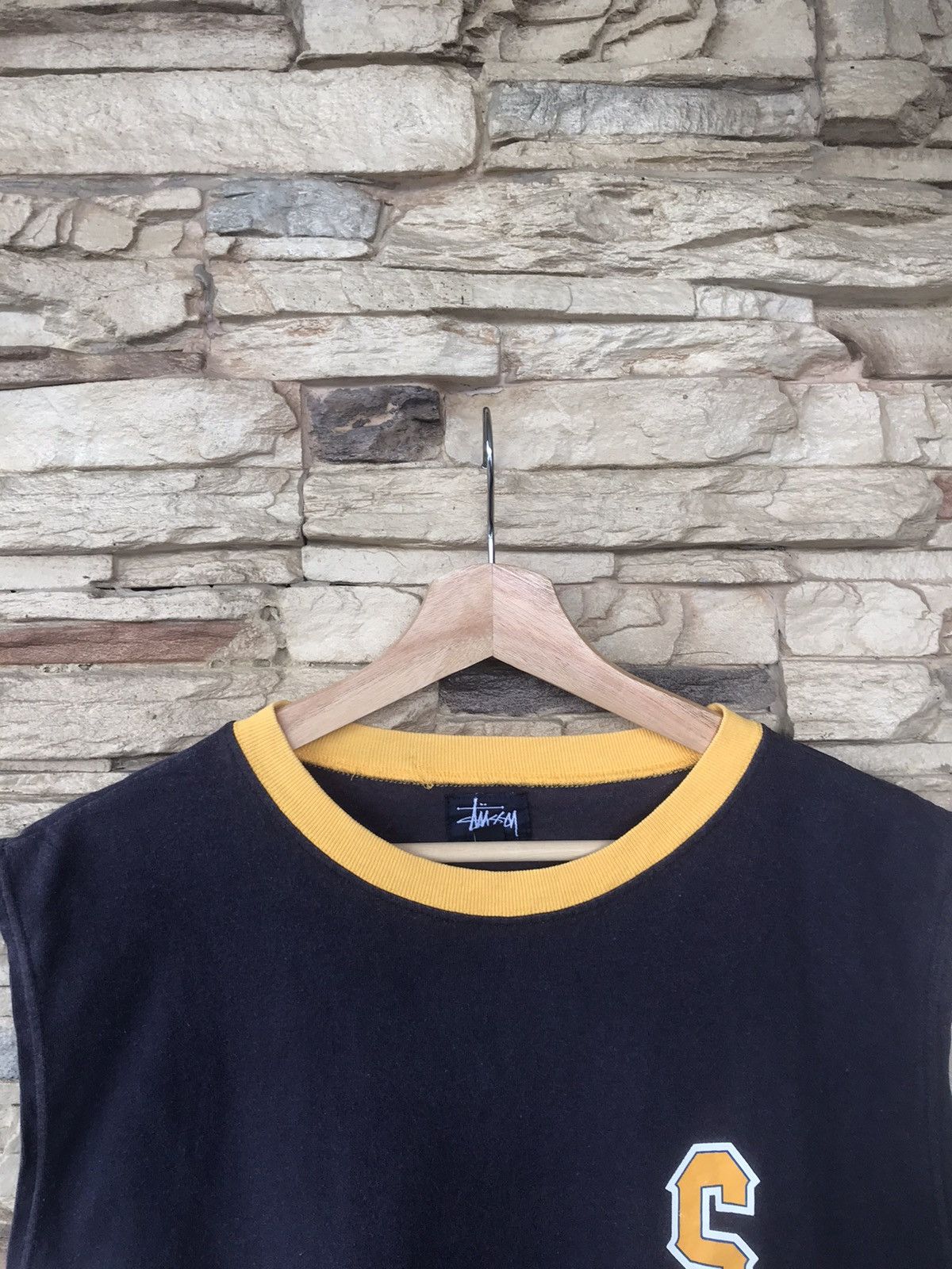 Stussy Vintage Stussy Nyltla Tank Top / Sleeveness Tee Size US L / EU 52-54 / 3 - 3 Thumbnail