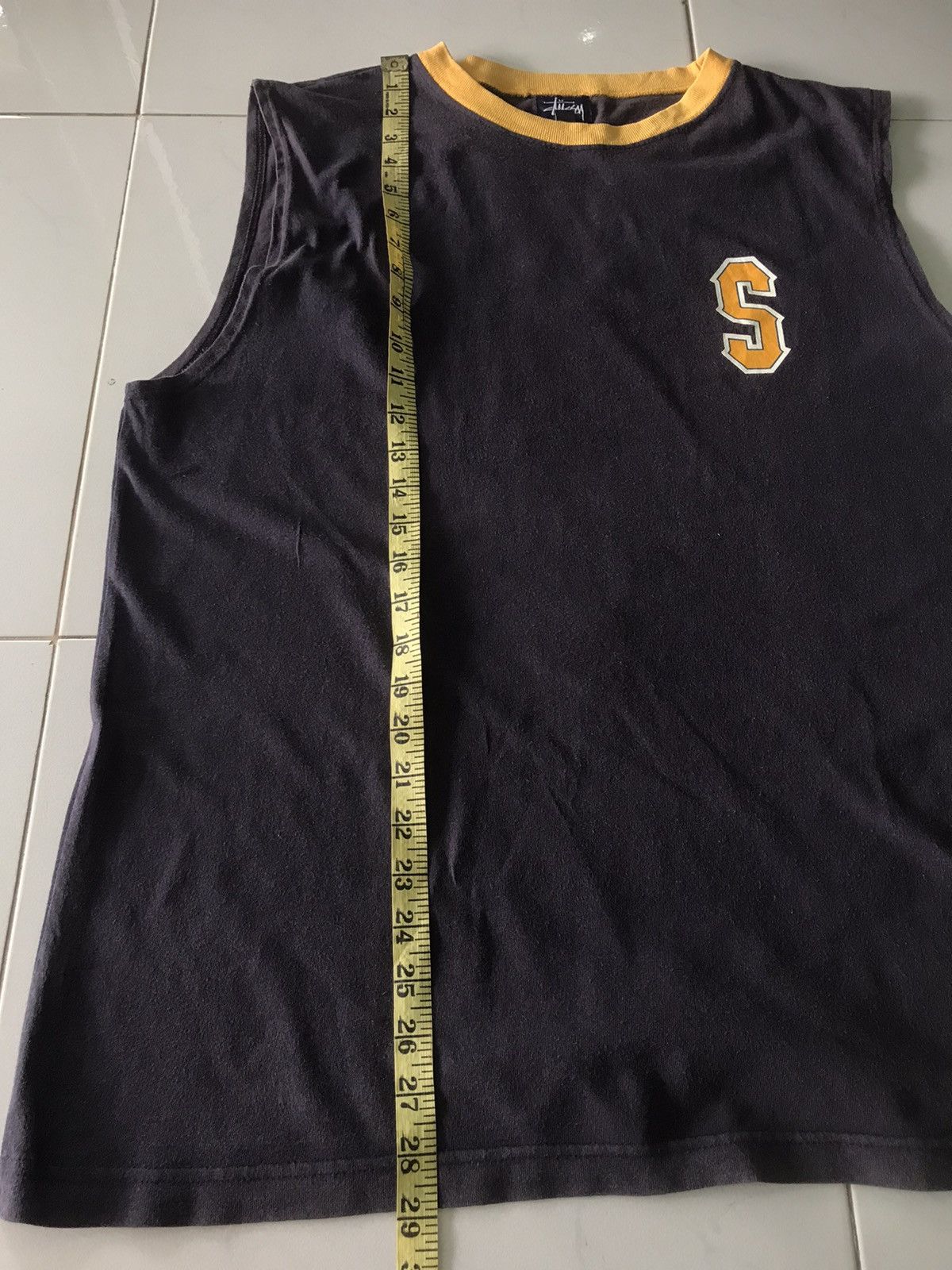 Stussy Vintage Stussy Nyltla Tank Top / Sleeveness Tee Size US L / EU 52-54 / 3 - 12 Thumbnail
