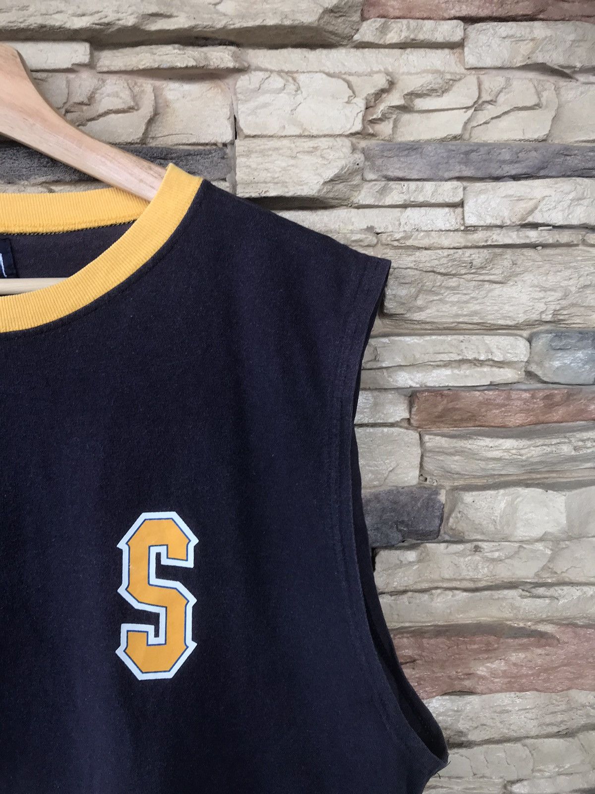 Stussy Vintage Stussy Nyltla Tank Top / Sleeveness Tee Size US L / EU 52-54 / 3 - 4 Thumbnail