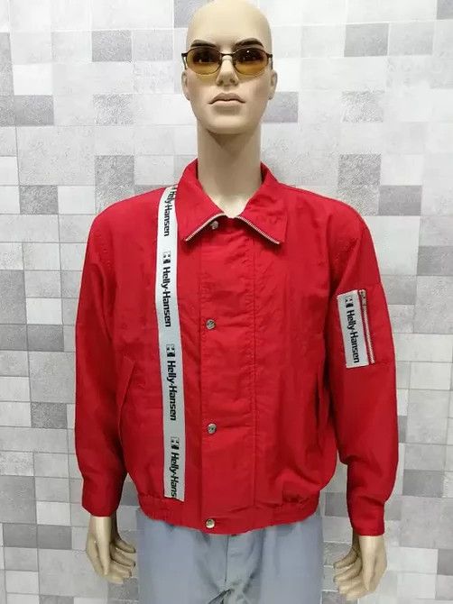 Helly Hansen RARE!🔥HELLY HANSEN Bomber Style Nylon Jacket Size US M / EU 48-50 / 2 - 4 Thumbnail