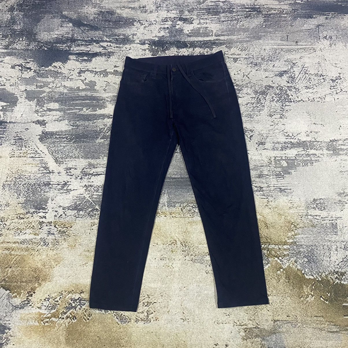 Japanese Brand × Uniqlo Vintage Japanese Uniqlo Stractable Drawstring Trousers Size US 31 - 1 Thumbnail