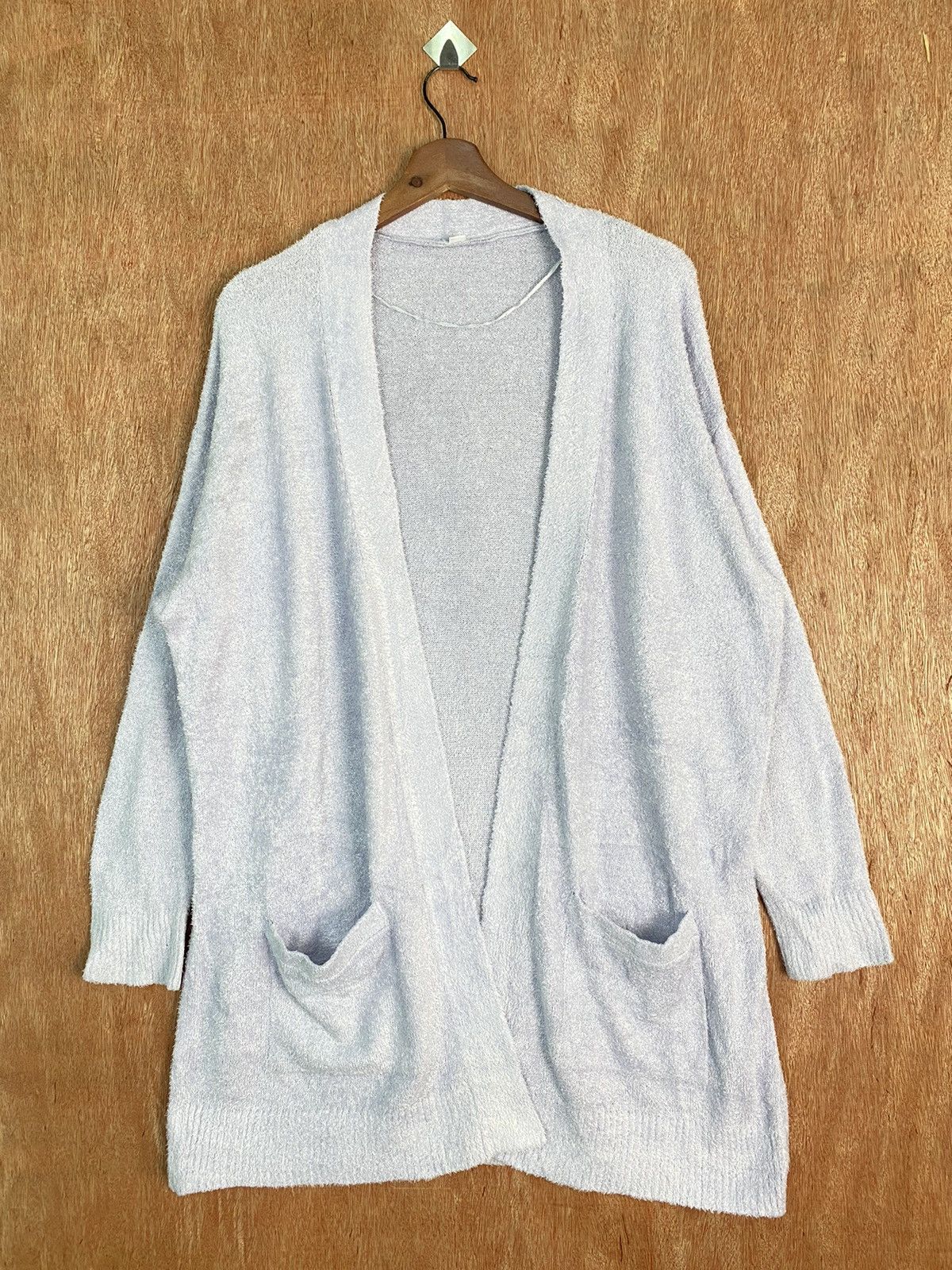 Vintage DLS Uniqlo Purple Shag Shaggy Fur Mohair Cardigan #BB597 Size US XXL / EU 58 / 5 - 1 Thumbnail