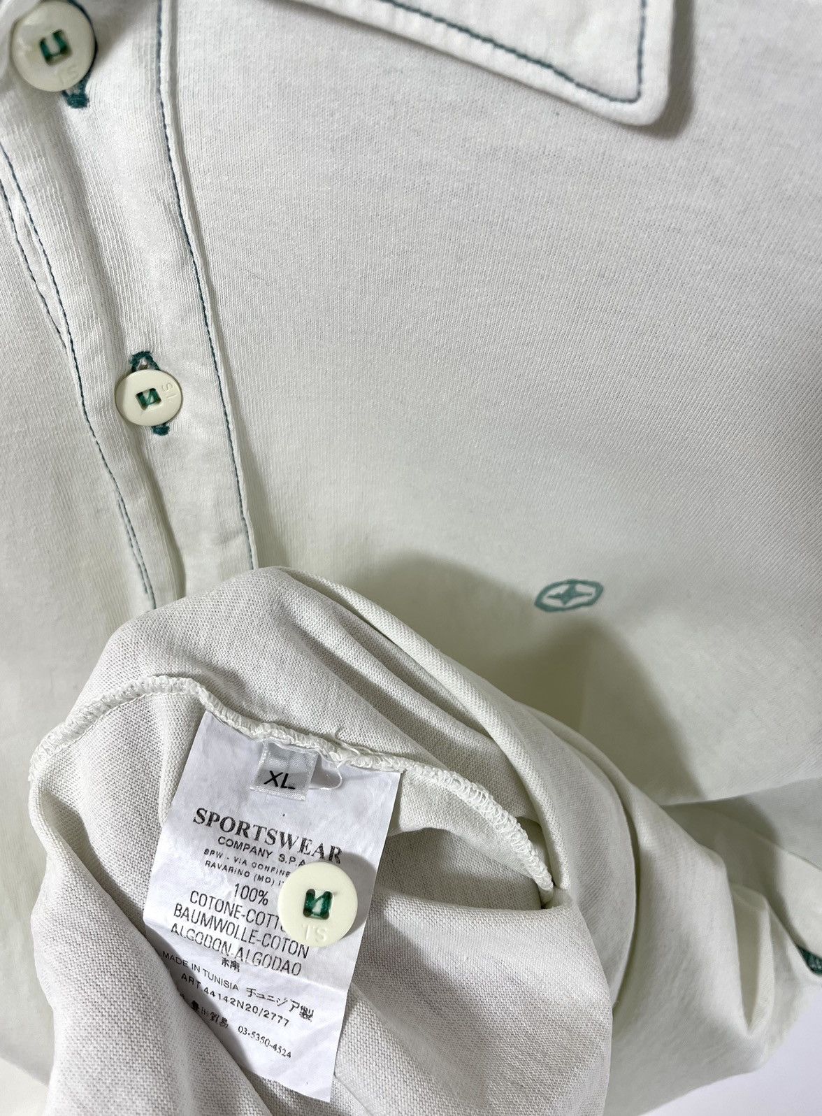 Stone Island stone island vintage polo shirt Size US M / EU 48-50 / 2 - 6 Thumbnail