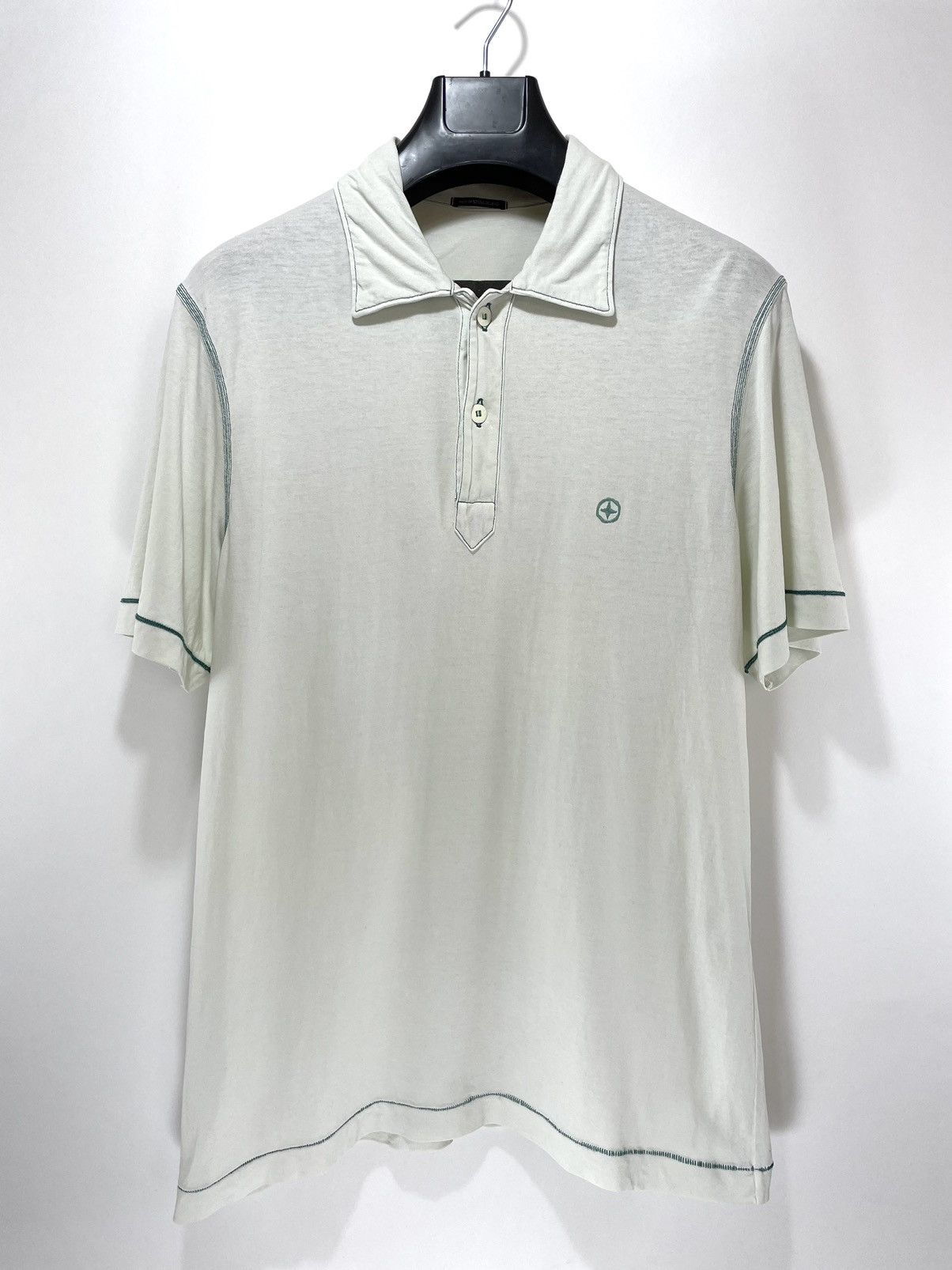 Stone Island stone island vintage polo shirt Size US M / EU 48-50 / 2 - 4 Thumbnail