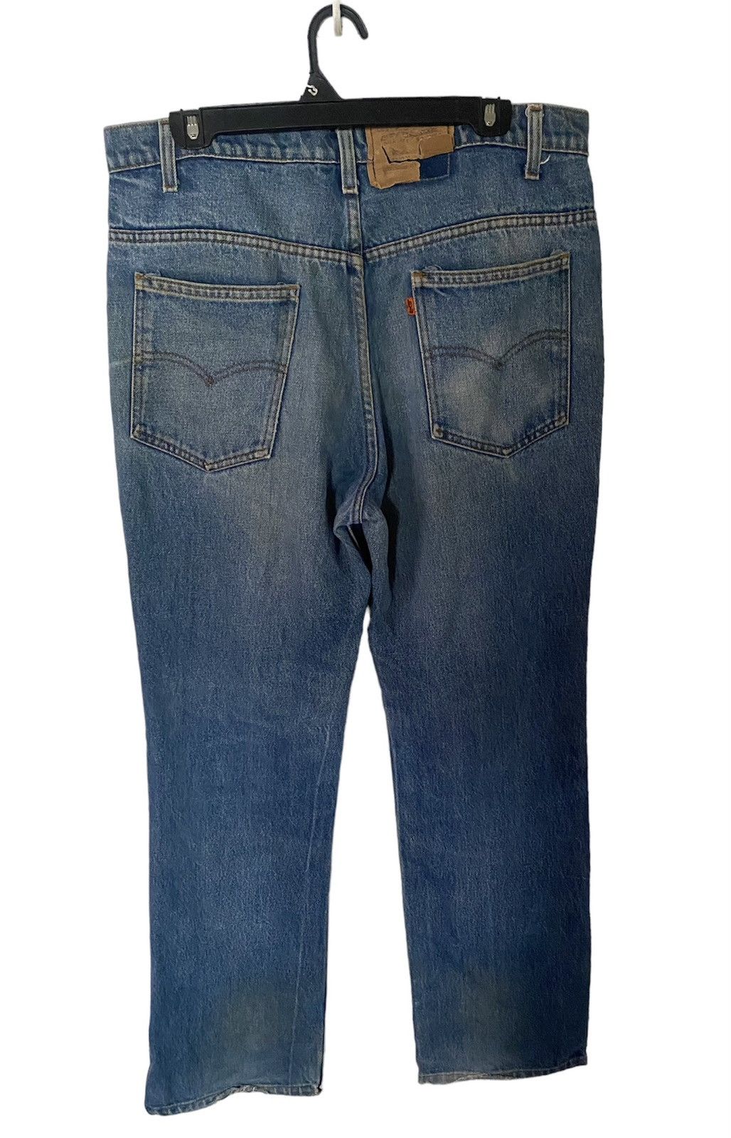 Levi's × Vintage Vintage Levi’s 513 Distressed Orange Tab Size US 34 / EU 50 - 2 Thumbnail