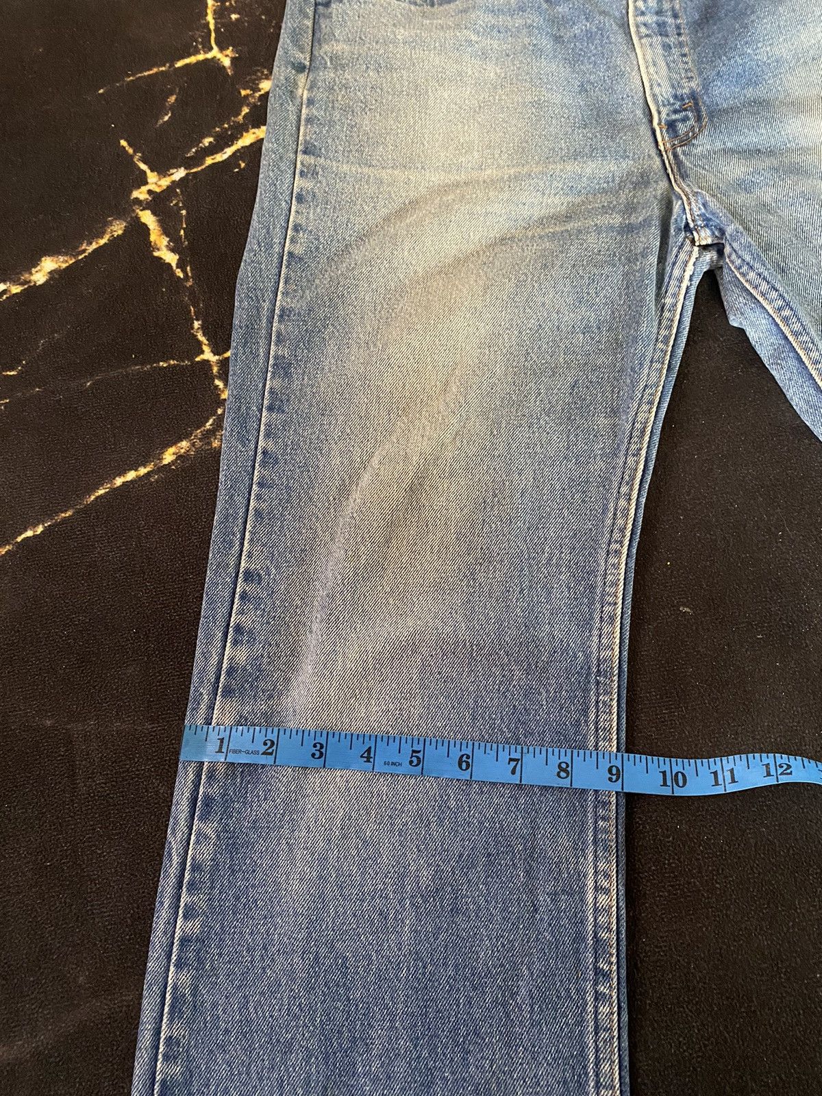 Levi's × Vintage Vintage Levi’s 513 Distressed Orange Tab Size US 34 / EU 50 - 20 Thumbnail