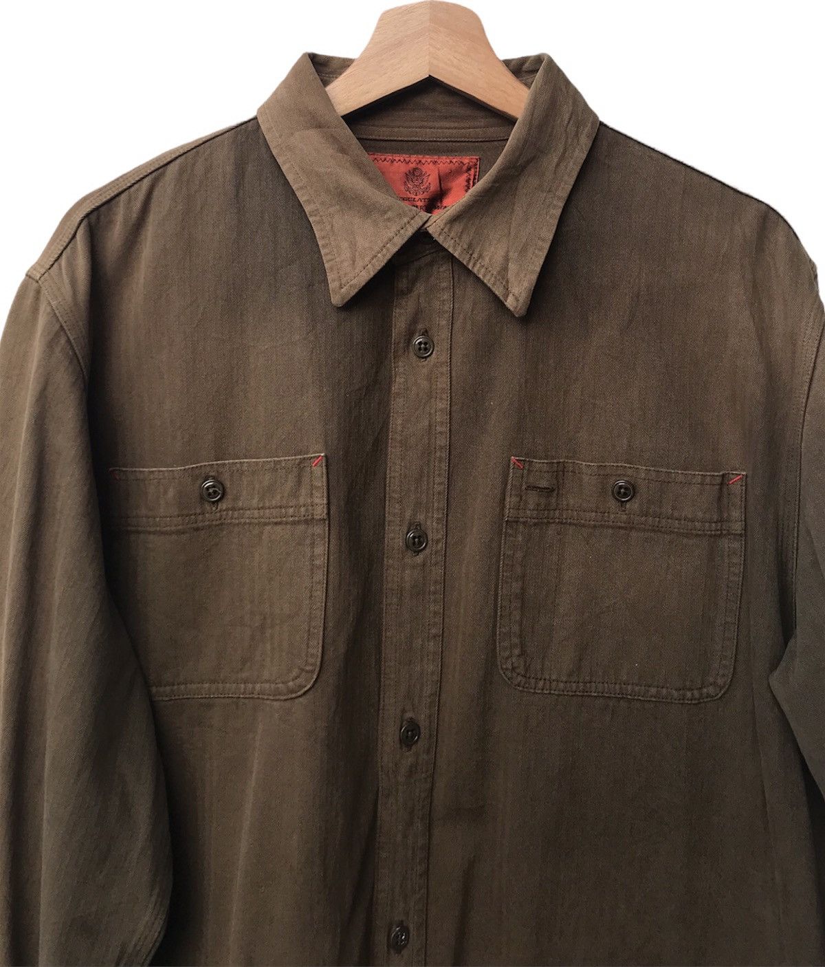 Avirex Vintage Avirex Air Rescue Service Officer’s Uniform Shirt Size US L / EU 52-54 / 3 - 3 Thumbnail