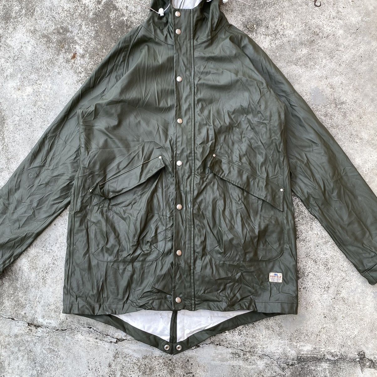 Penfield × Vintage Vintage Penfield Military Hoodie Parka Raincoat Size US XL / EU 56 / 4 - 5 Thumbnail