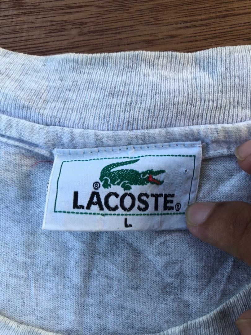 Lacoste × Vintage Vintage Lacoste Size US L / EU 52-54 / 3 - 3 Thumbnail
