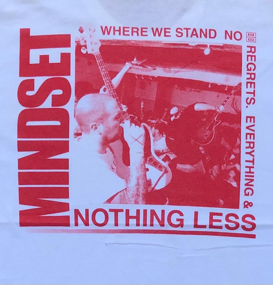 Band Tees × Vintage Vintage tee MINDSET NOTHING LESS A28 Size US L / EU 52-54 / 3 - 2 Thumbnail