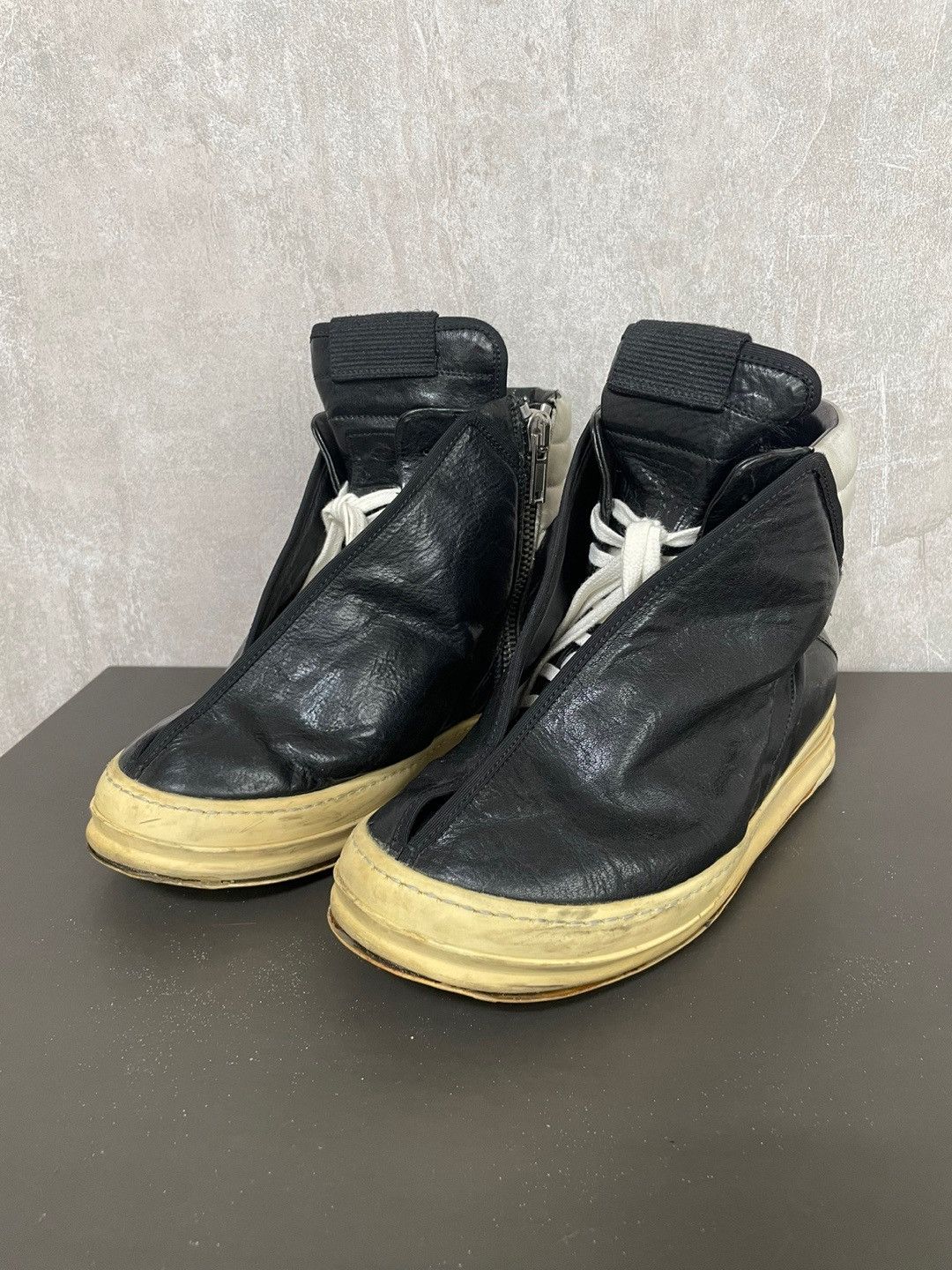 image of Rick Owens Dunk 41 Shoes in Black, Men's (Size 8)
