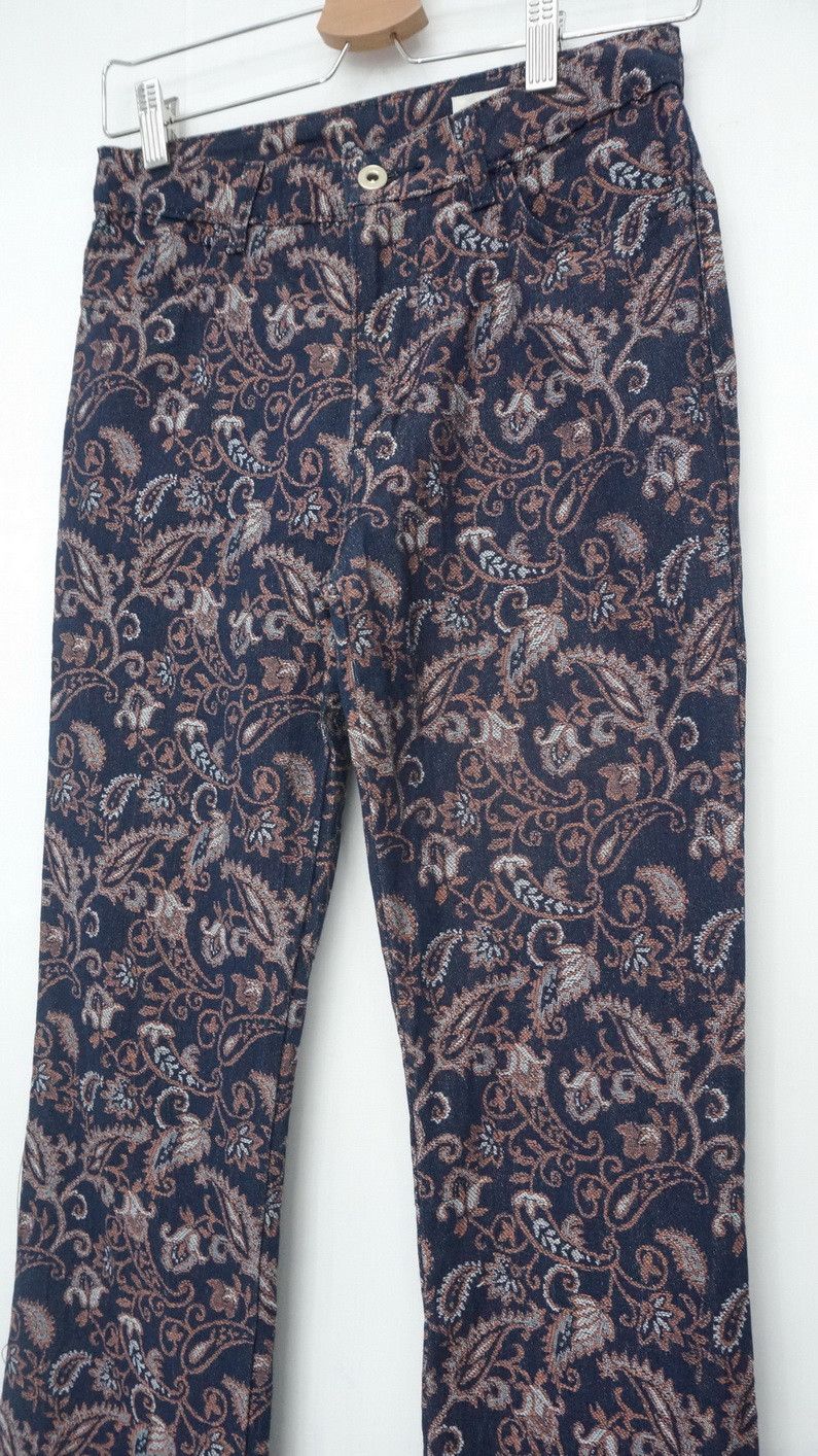 Japanese Brand Japanese Brand J-GRAVITY Floral Light Denim Women's Pants Size 27" / US 4 / IT 40 - 7 Thumbnail