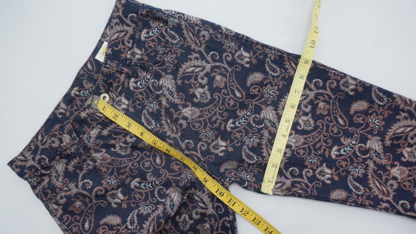 Japanese Brand Japanese Brand J-GRAVITY Floral Light Denim Women's Pants Size 27" / US 4 / IT 40 - 10 Thumbnail