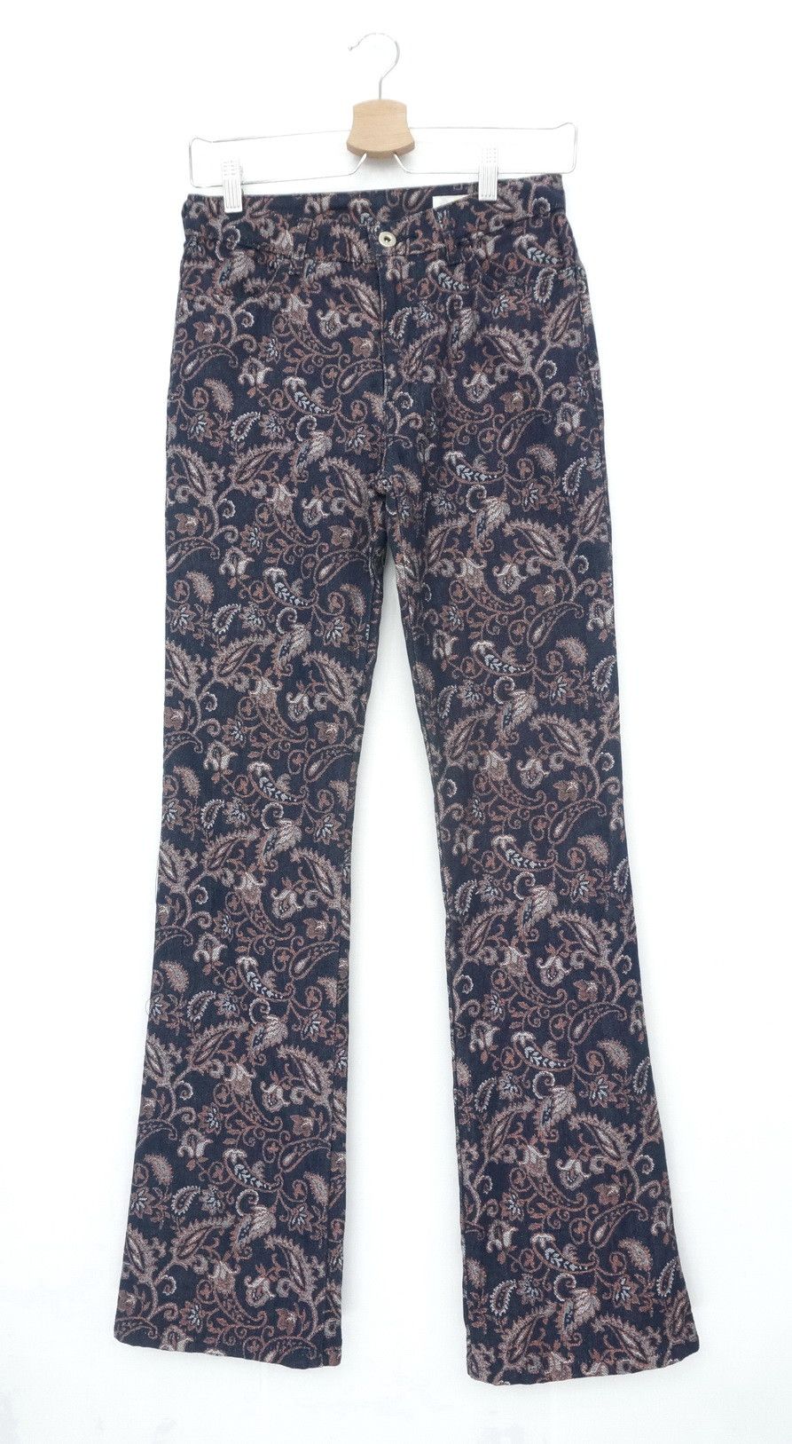 Japanese Brand Japanese Brand J-GRAVITY Floral Light Denim Women's Pants Size 27" / US 4 / IT 40 - 1 Thumbnail