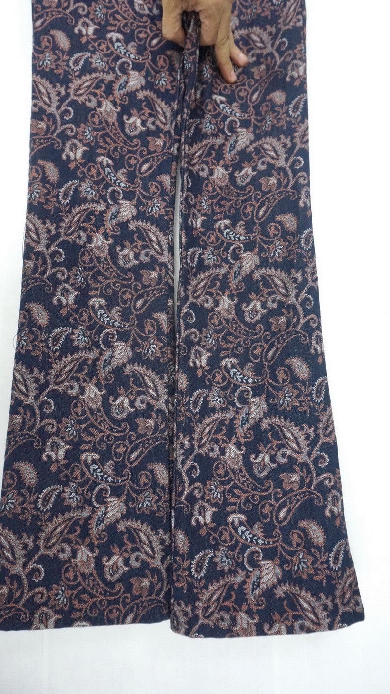 Japanese Brand Japanese Brand J-GRAVITY Floral Light Denim Women's Pants Size 27" / US 4 / IT 40 - 8 Thumbnail