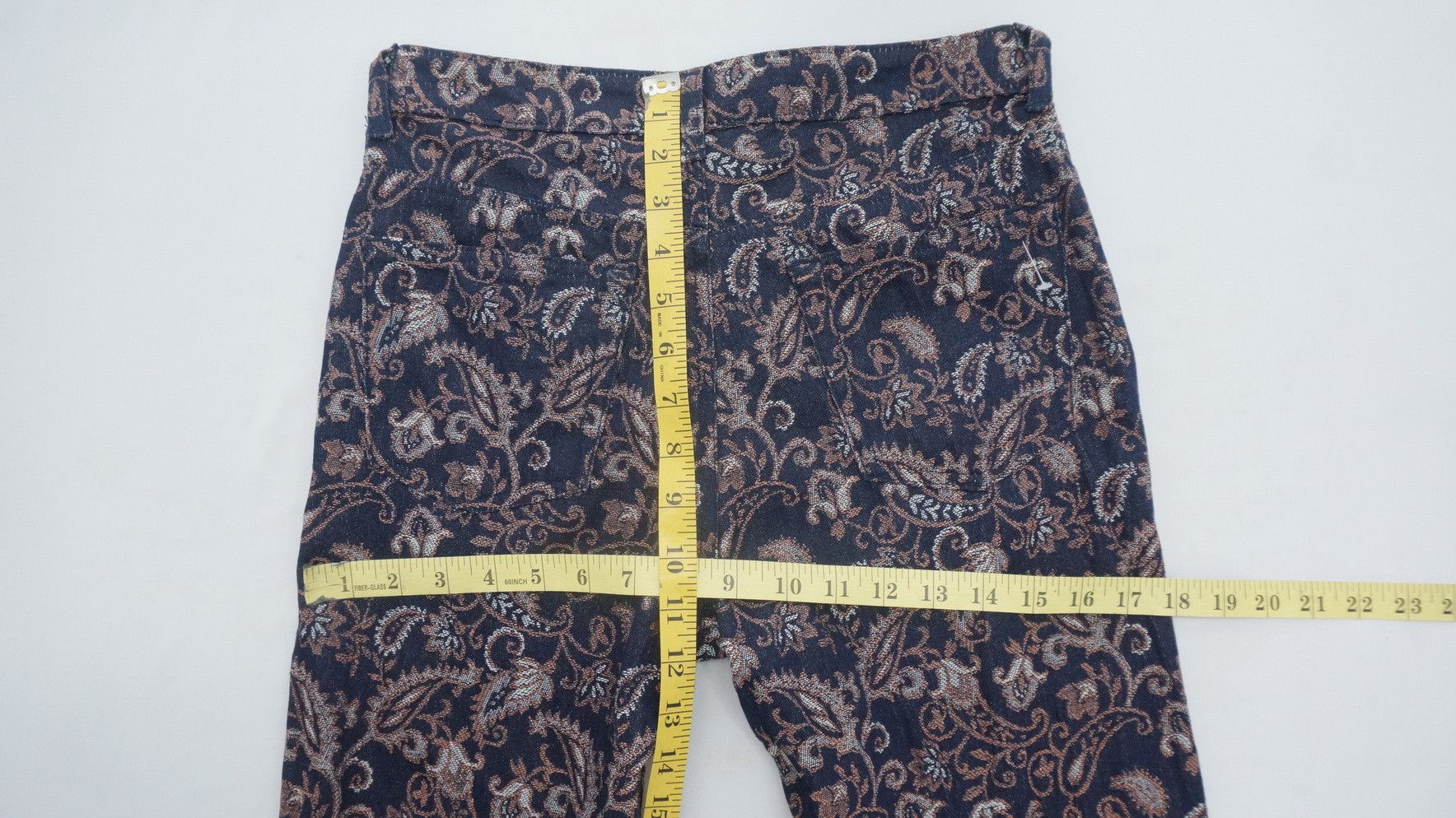 Japanese Brand Japanese Brand J-GRAVITY Floral Light Denim Women's Pants Size 27" / US 4 / IT 40 - 13 Thumbnail