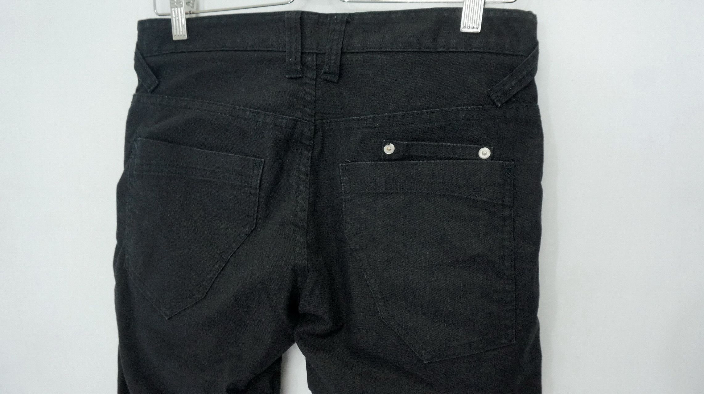 Japanese Brand BIKE STAR Japan Worn Skinny Low rise Shirring Pants Size US 30 / EU 46 - 9 Thumbnail
