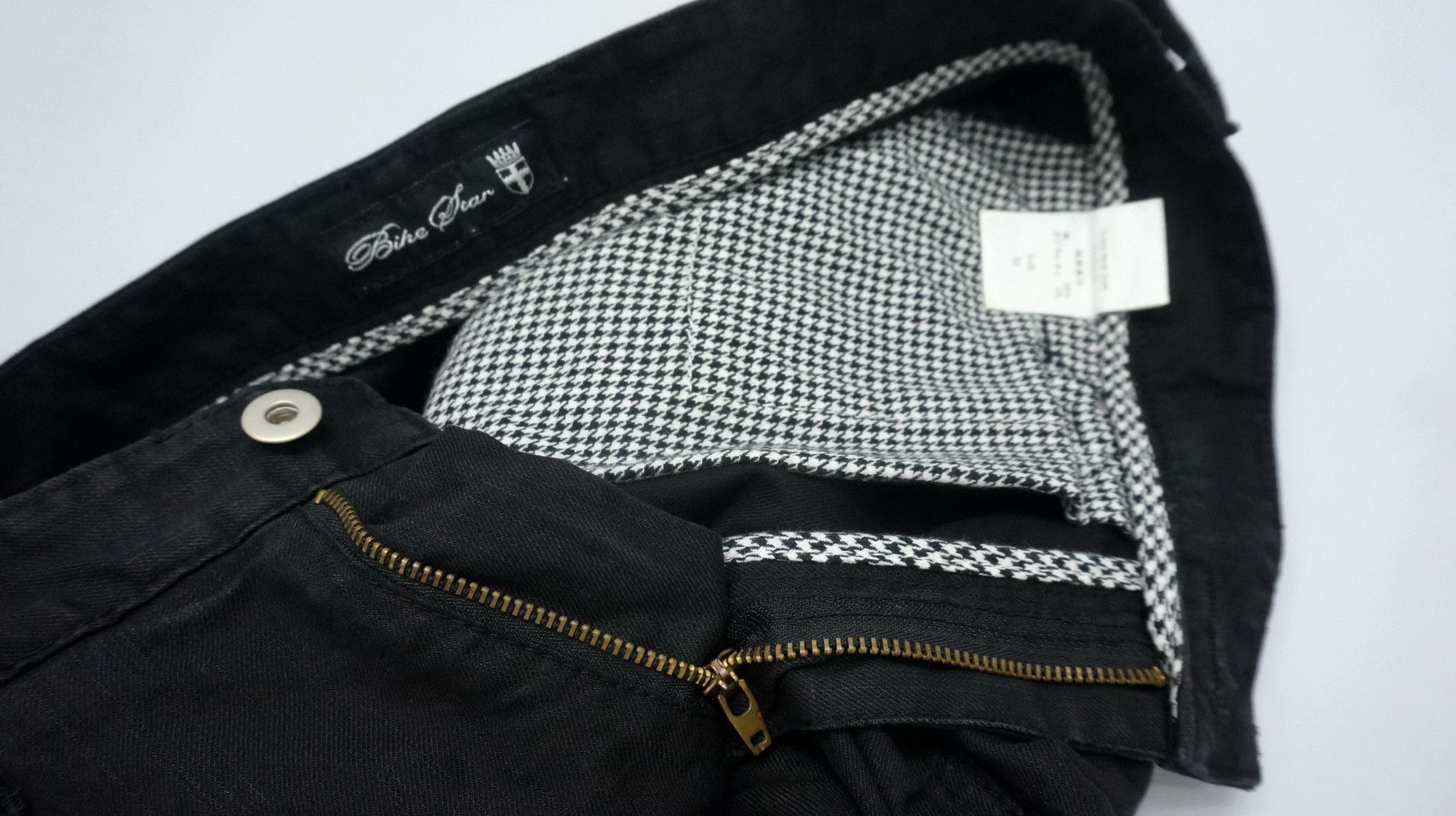 Japanese Brand BIKE STAR Japan Worn Skinny Low rise Shirring Pants Size US 30 / EU 46 - 18 Thumbnail