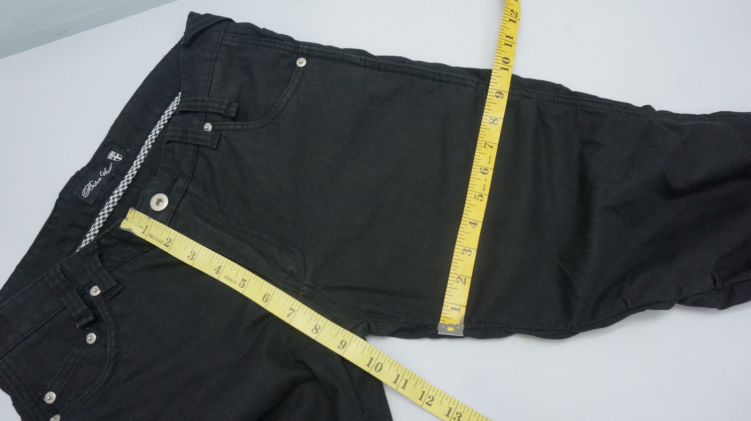 Japanese Brand BIKE STAR Japan Worn Skinny Low rise Shirring Pants Size US 30 / EU 46 - 14 Thumbnail