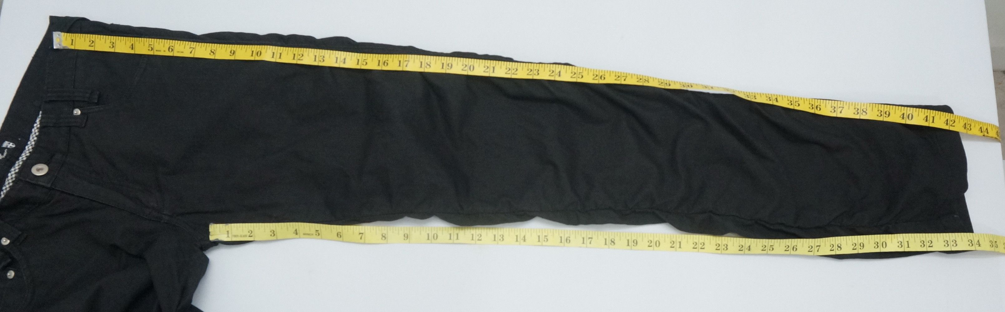 Japanese Brand BIKE STAR Japan Worn Skinny Low rise Shirring Pants Size US 30 / EU 46 - 15 Thumbnail