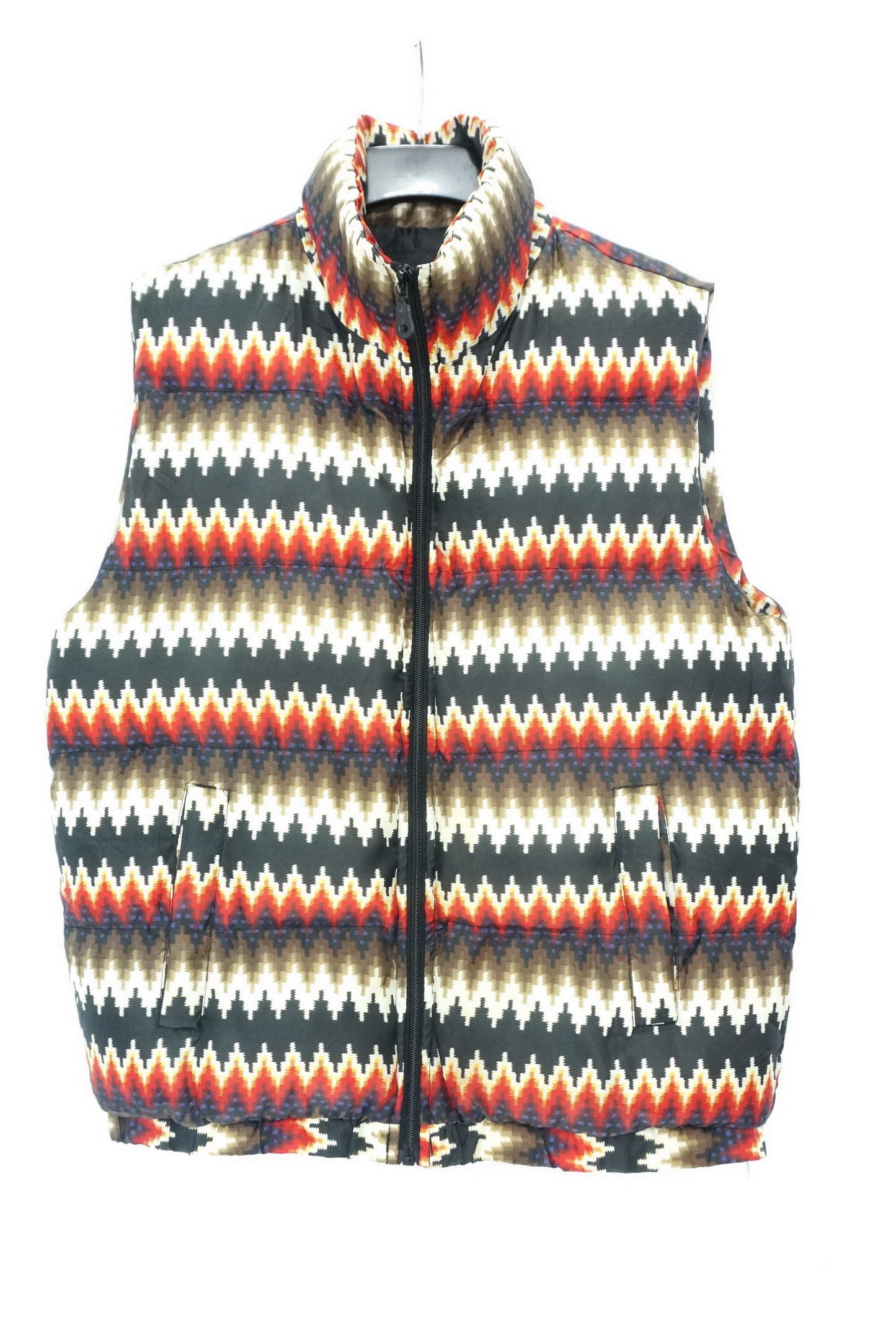image of Mira Mesa Native Design Ortega Light Puffer Vest, Men's (Size Small)