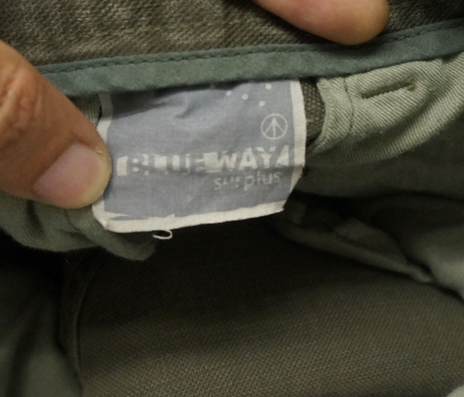 Japanese Brand 🔥 Vtg Sunfaded BLUEWAY SURPLUS Distressed Cargo Pants Size US 30 / EU 46 - 7 Thumbnail
